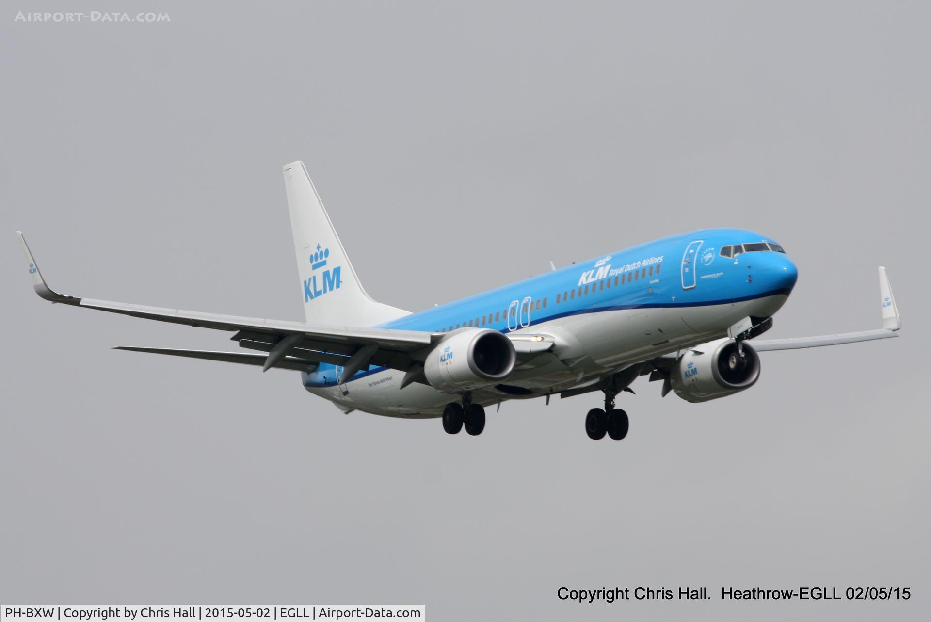 PH-BXW, 2007 Boeing 737-8K2 C/N 30360, KLM Royal Dutch Airlines