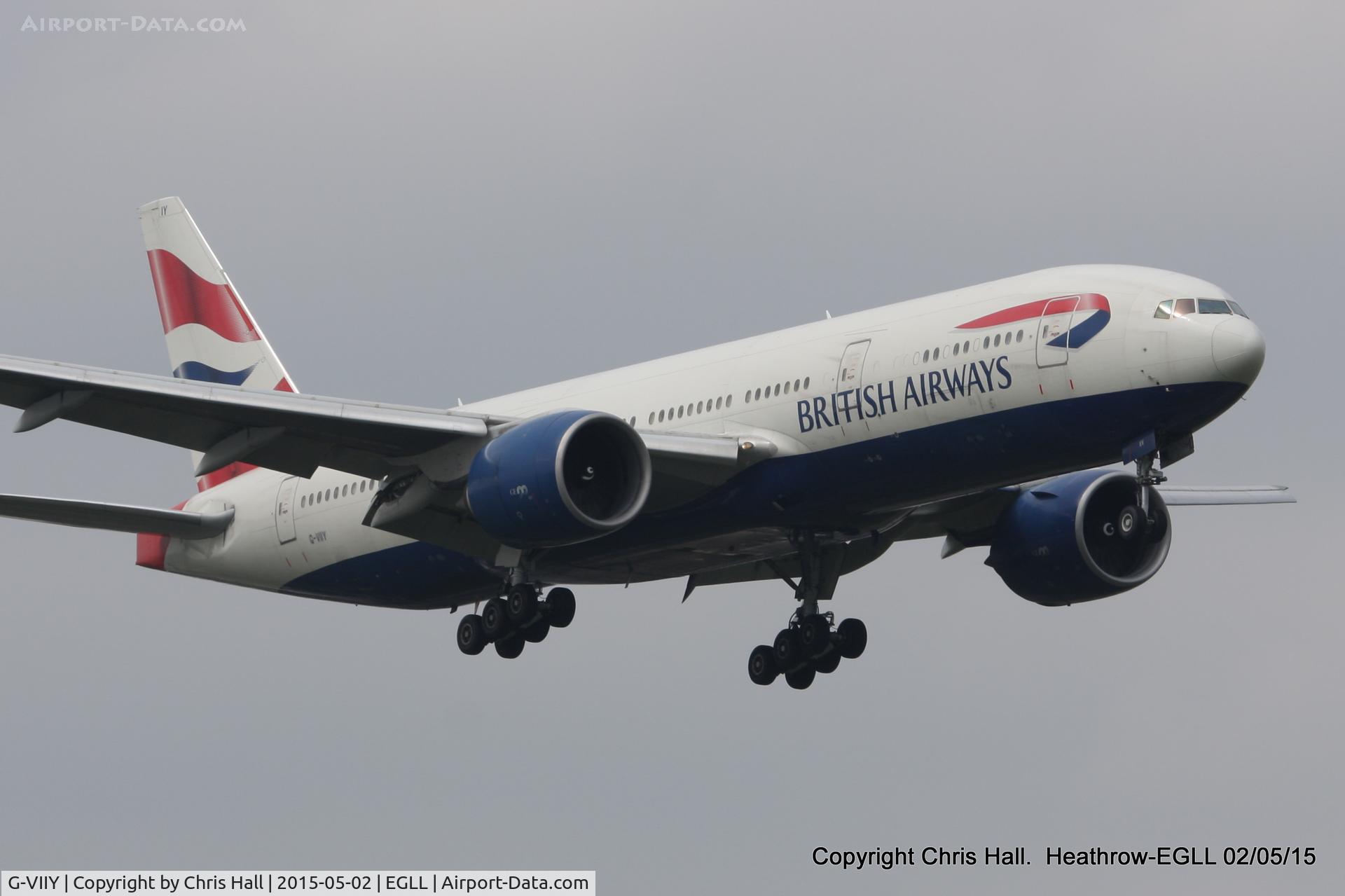 G-VIIY, 1999 Boeing 777-236 C/N 29967, British Airways
