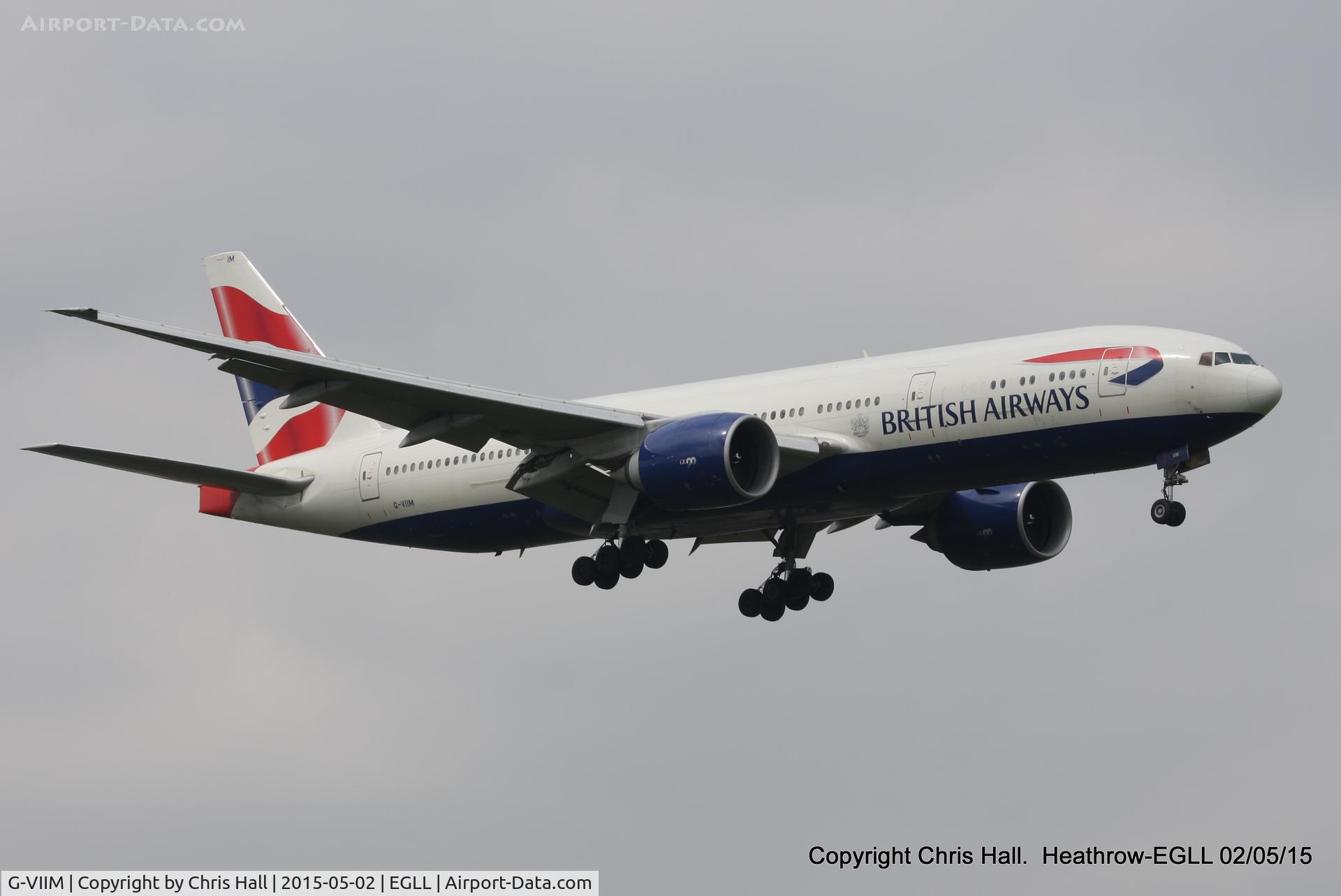 G-VIIM, 1998 Boeing 777-236/ER C/N 28841, British Airways