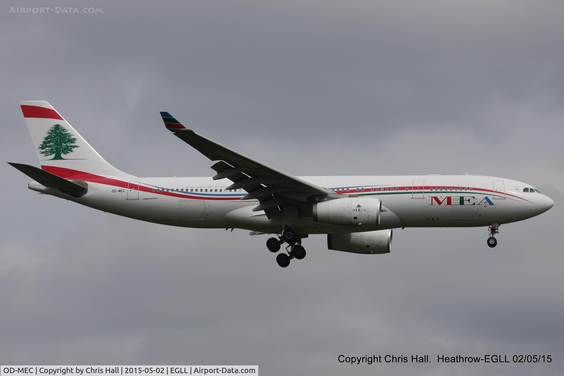 OD-MEC, 2009 Airbus A330-243 C/N 995, MEA - Middle East Airlines