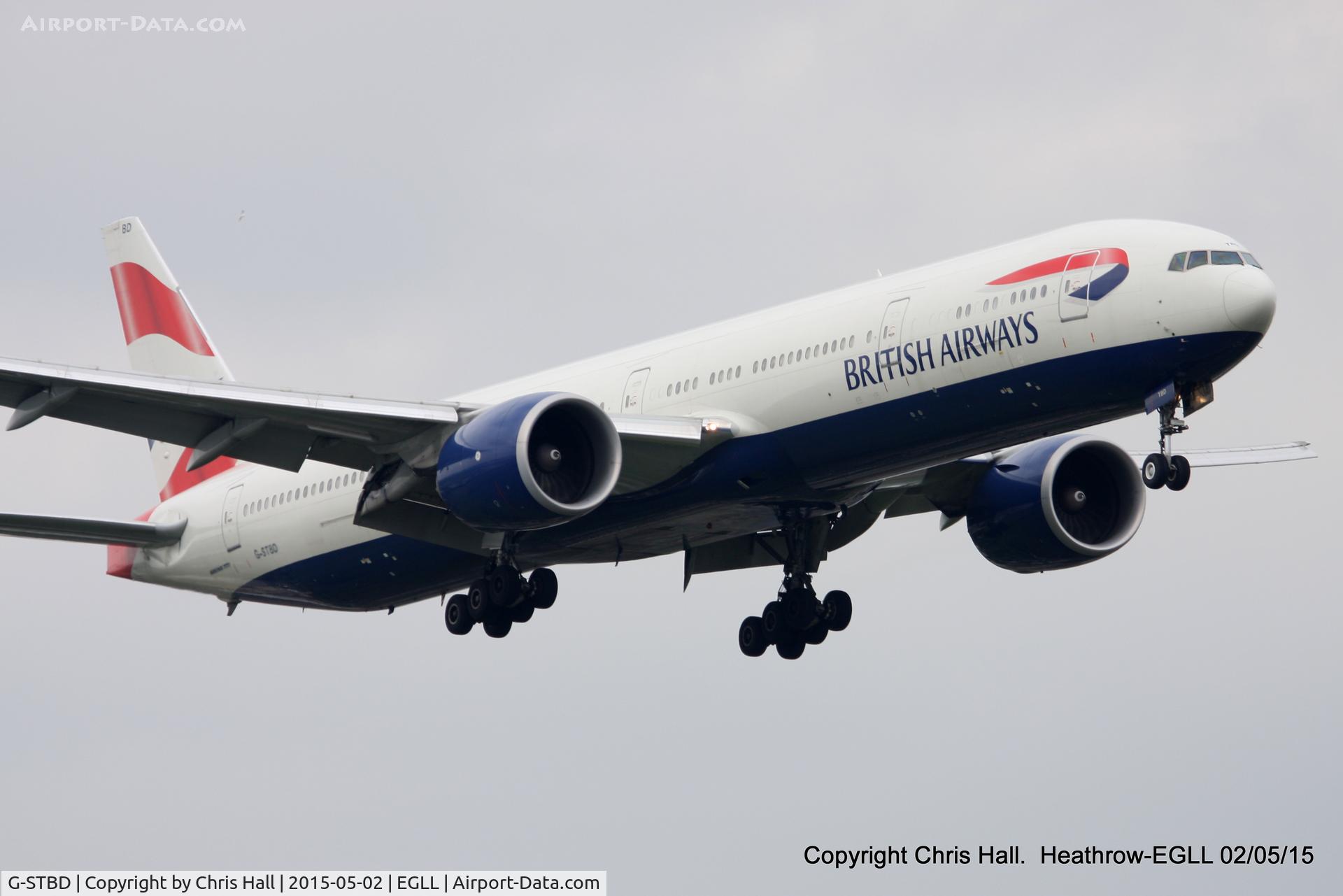 G-STBD, 2011 Boeing 777-36N/ER C/N 38695, British Airways