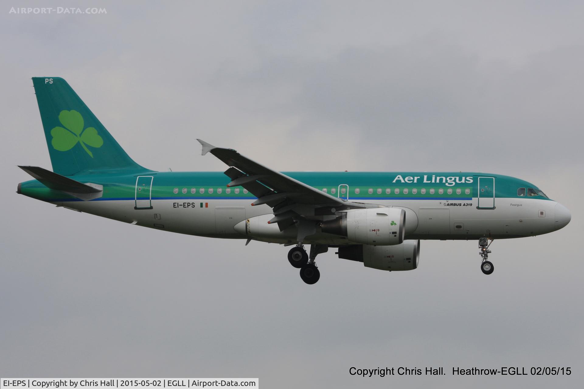 EI-EPS, 2008 Airbus A319-111 C/N 3377, Aer Lingus
