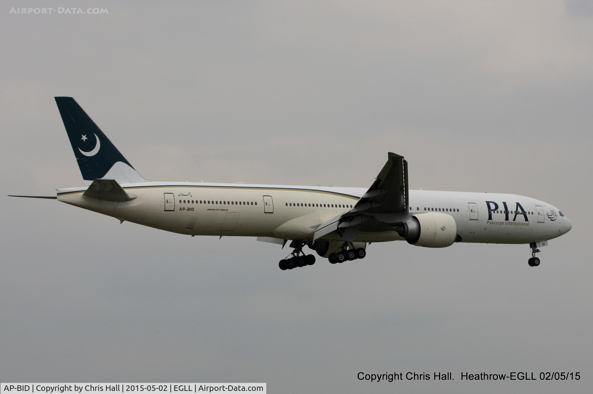 AP-BID, 2008 Boeing 777-340/ER C/N 33780, PIA Pakistan International Airlines