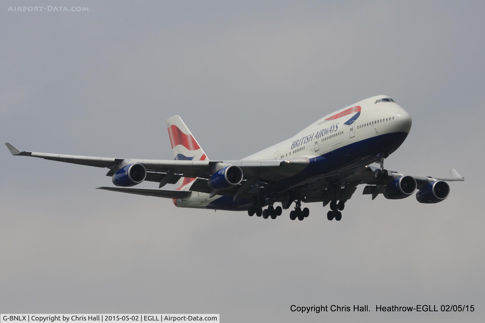 G-BNLX, 1992 Boeing 747-436 C/N 25435, British Airways