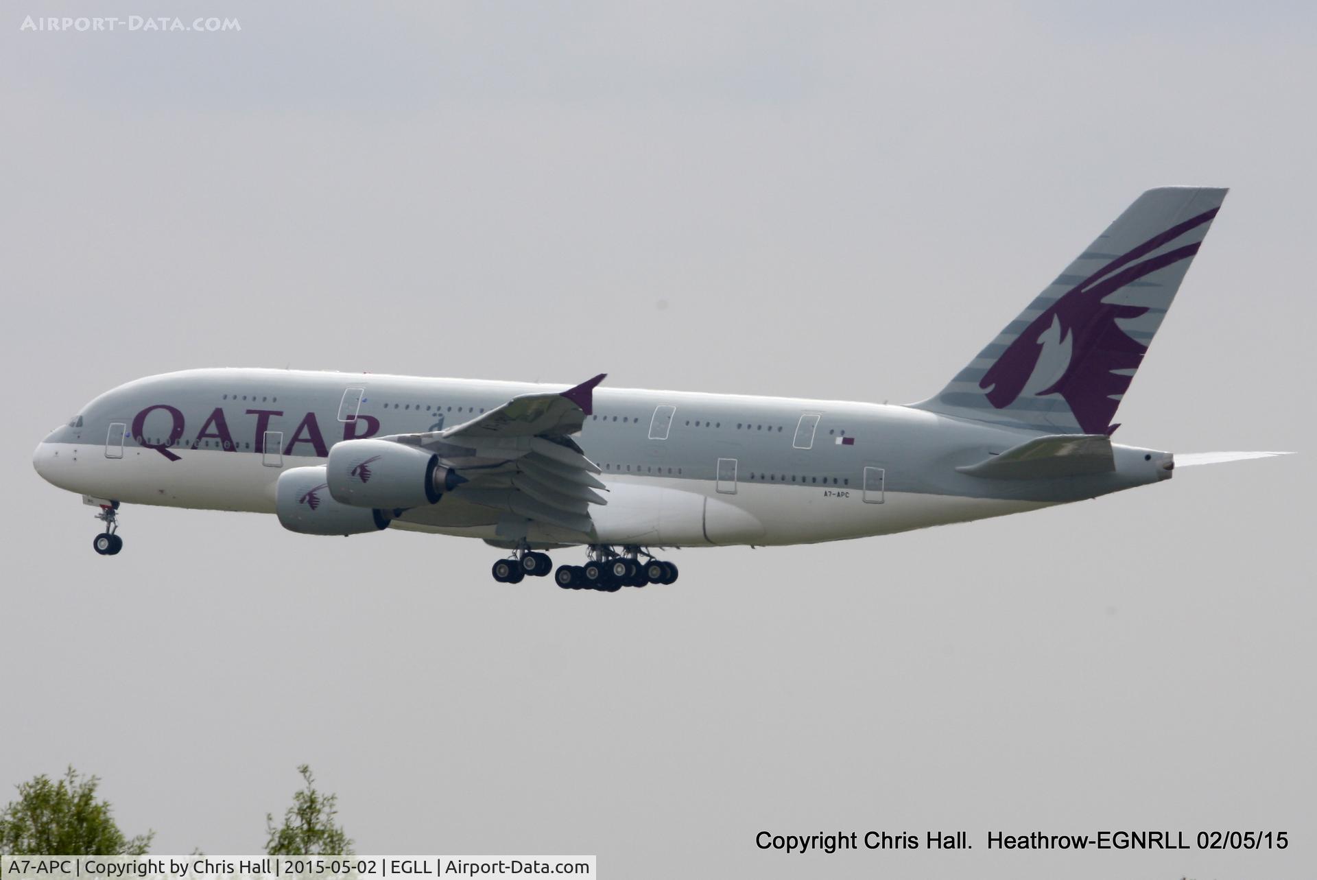 A7-APC, 2013 Airbus A380-861 C/N 145, Qatar