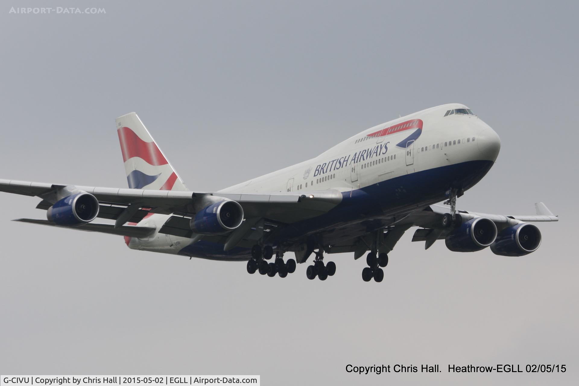 G-CIVU, 1998 Boeing 747-436 C/N 25810, British Airways