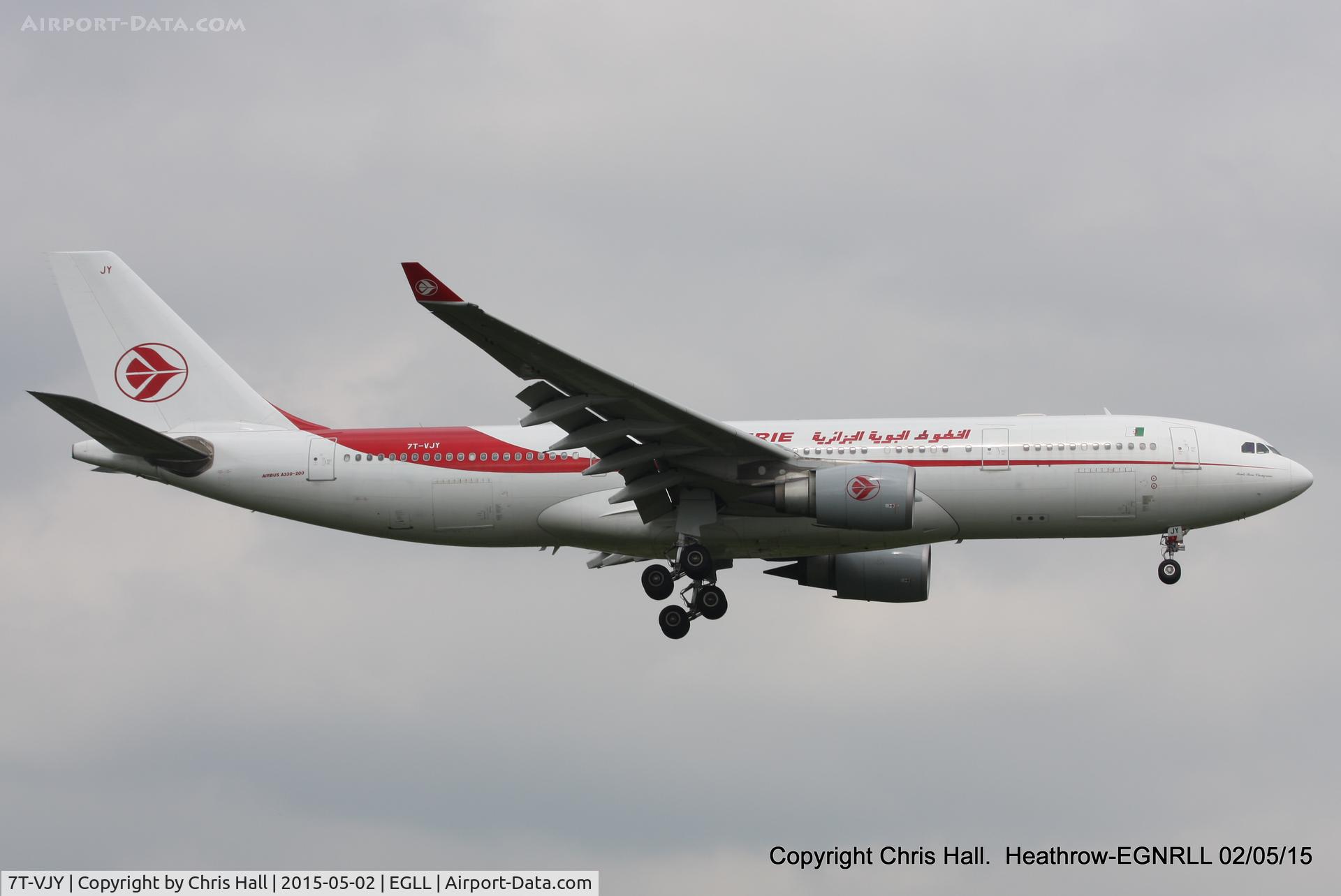 7T-VJY, 2005 Airbus A330-202 C/N 653, Air Algérie