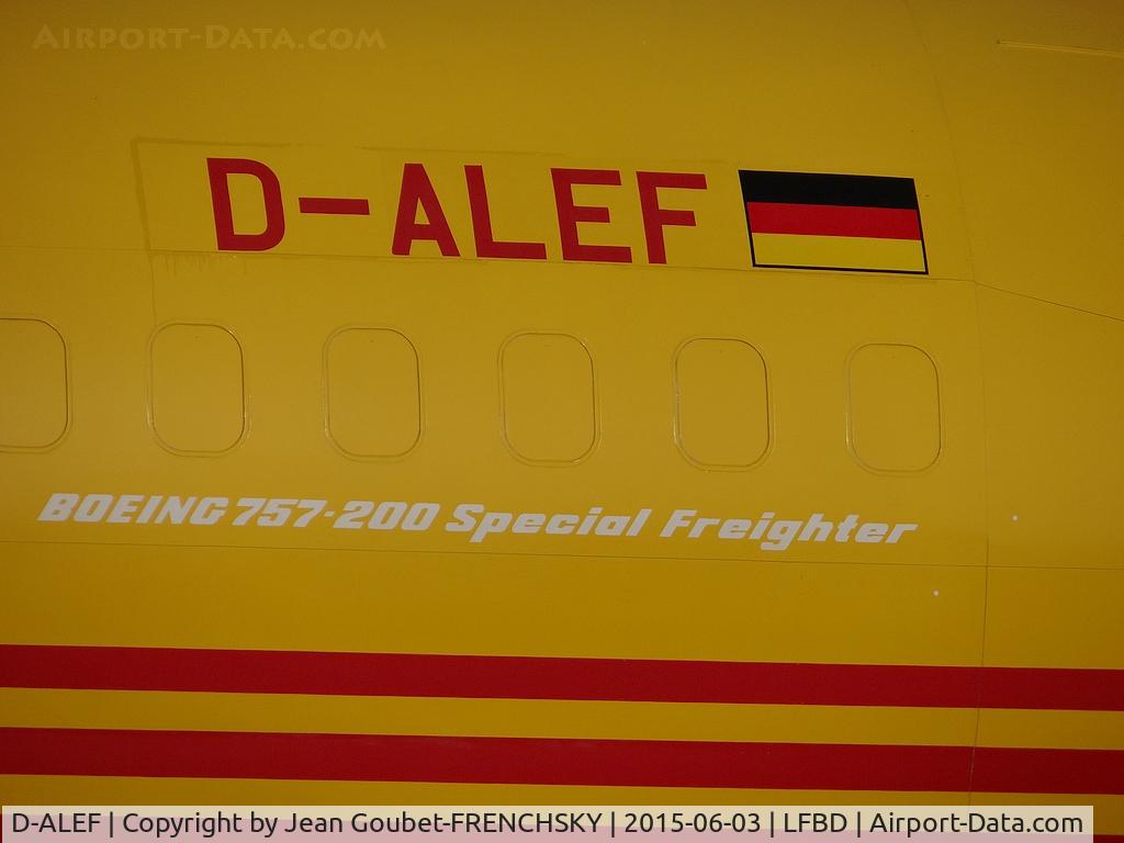 D-ALEF, 1985 Boeing 757-236/SF C/N 22189, European Air Transport