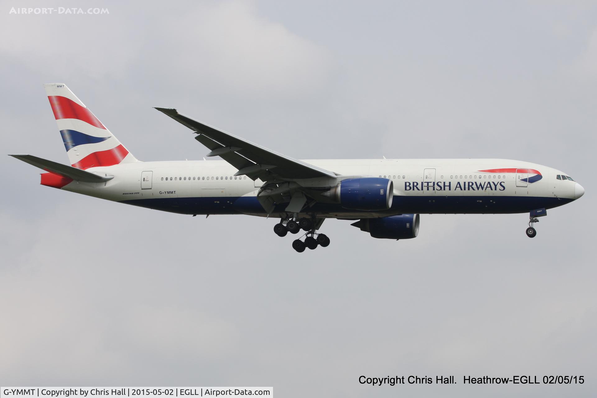 G-YMMT, 2009 Boeing 777-236/ER C/N 36518, British Airways