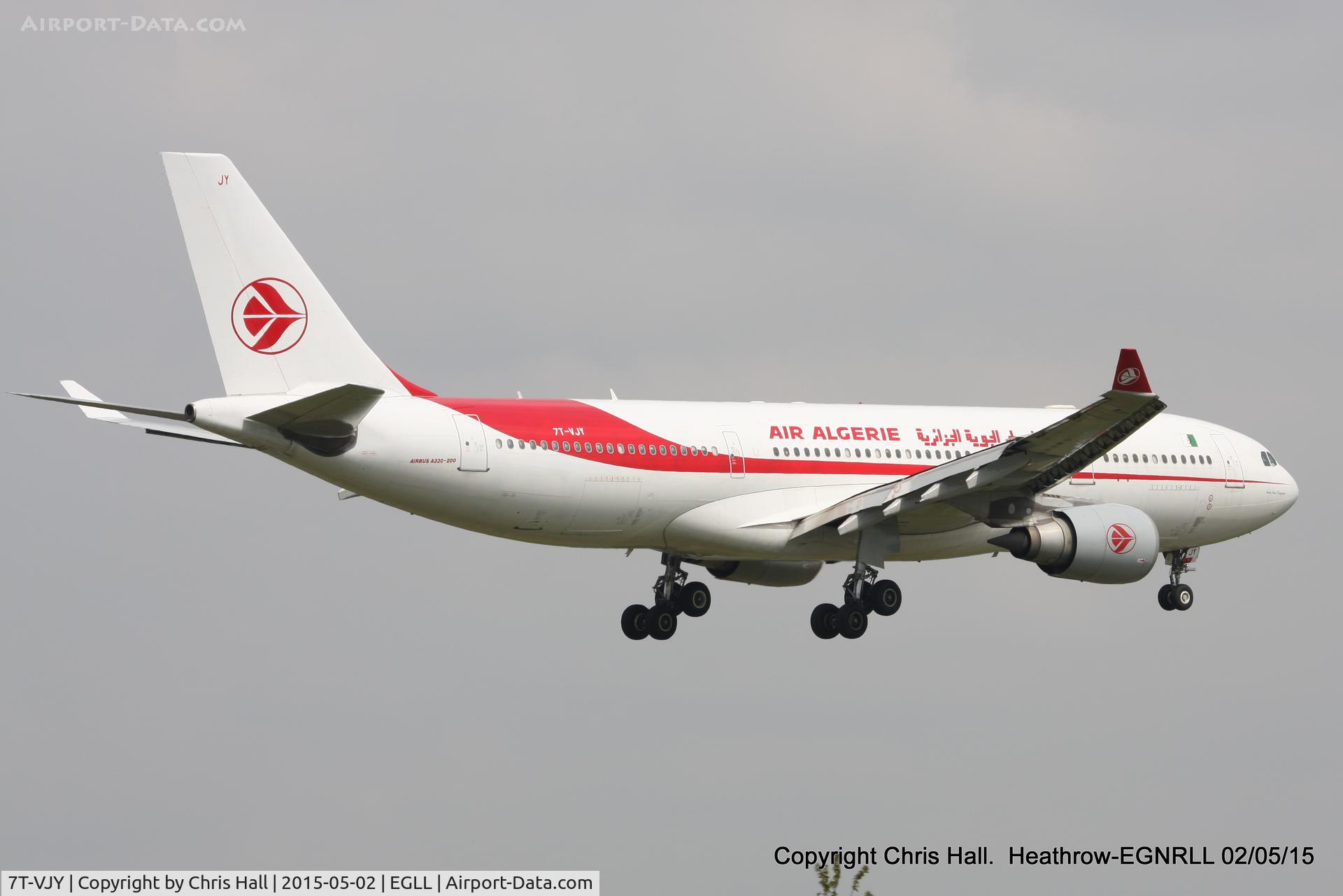 7T-VJY, 2005 Airbus A330-202 C/N 653, Air Algérie