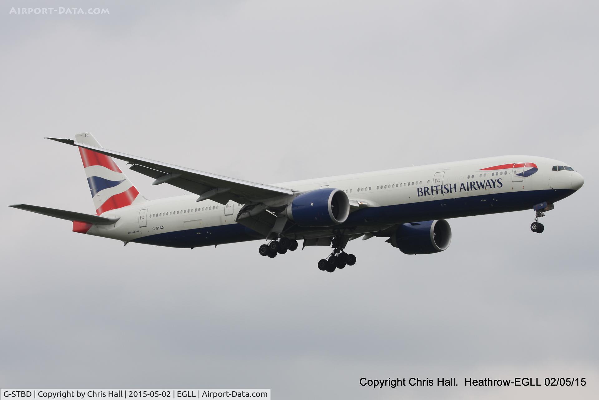G-STBD, 2011 Boeing 777-36N/ER C/N 38695, British Airways