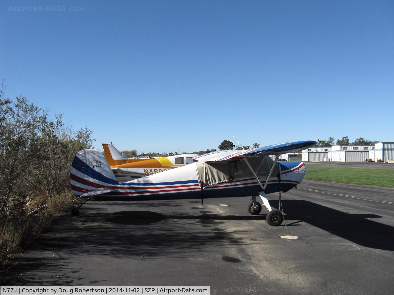 N77J, Cessna 140 C/N 11489, Cessna 140