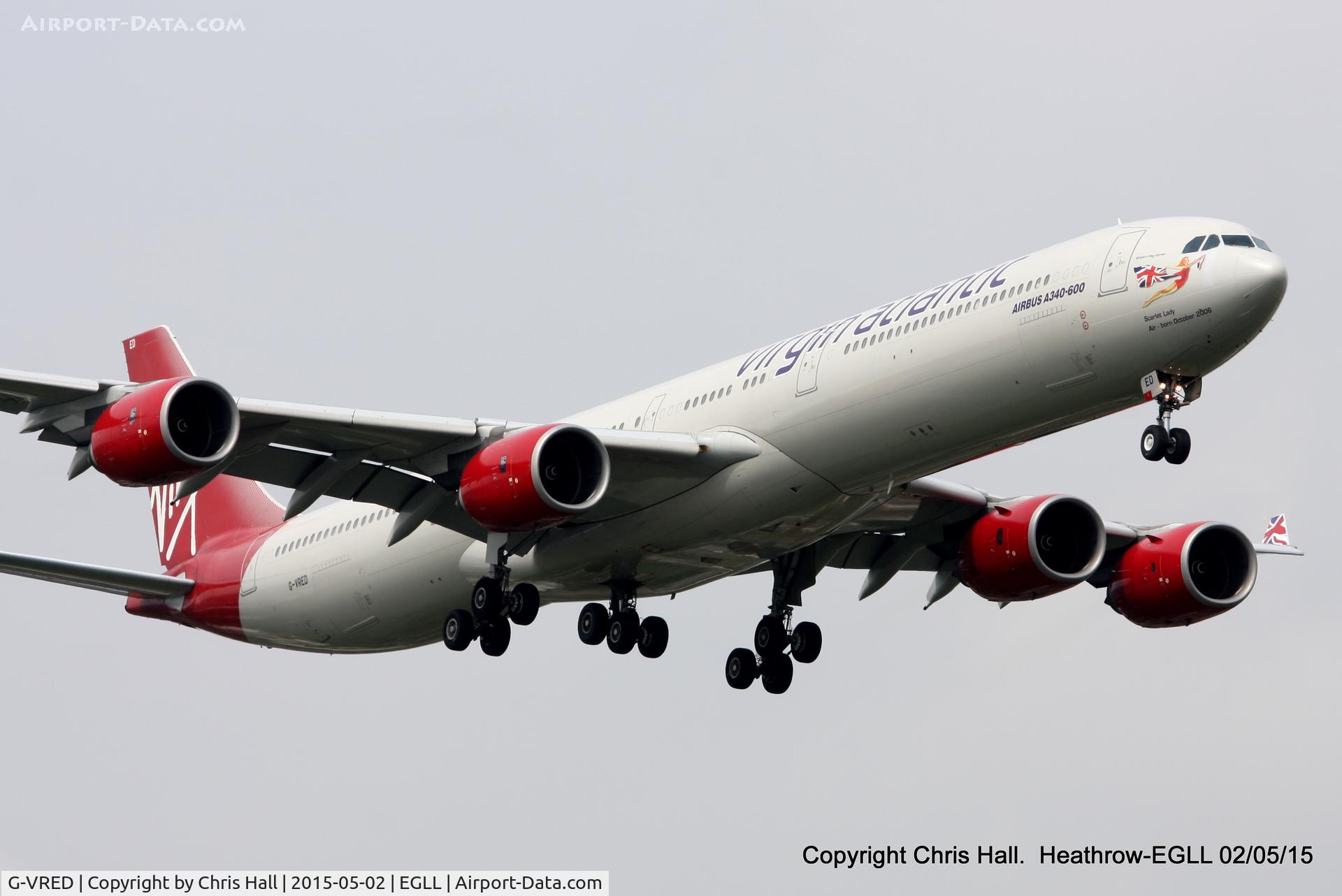 G-VRED, 2006 Airbus A340-642 C/N 768, Virgin Atlantic
