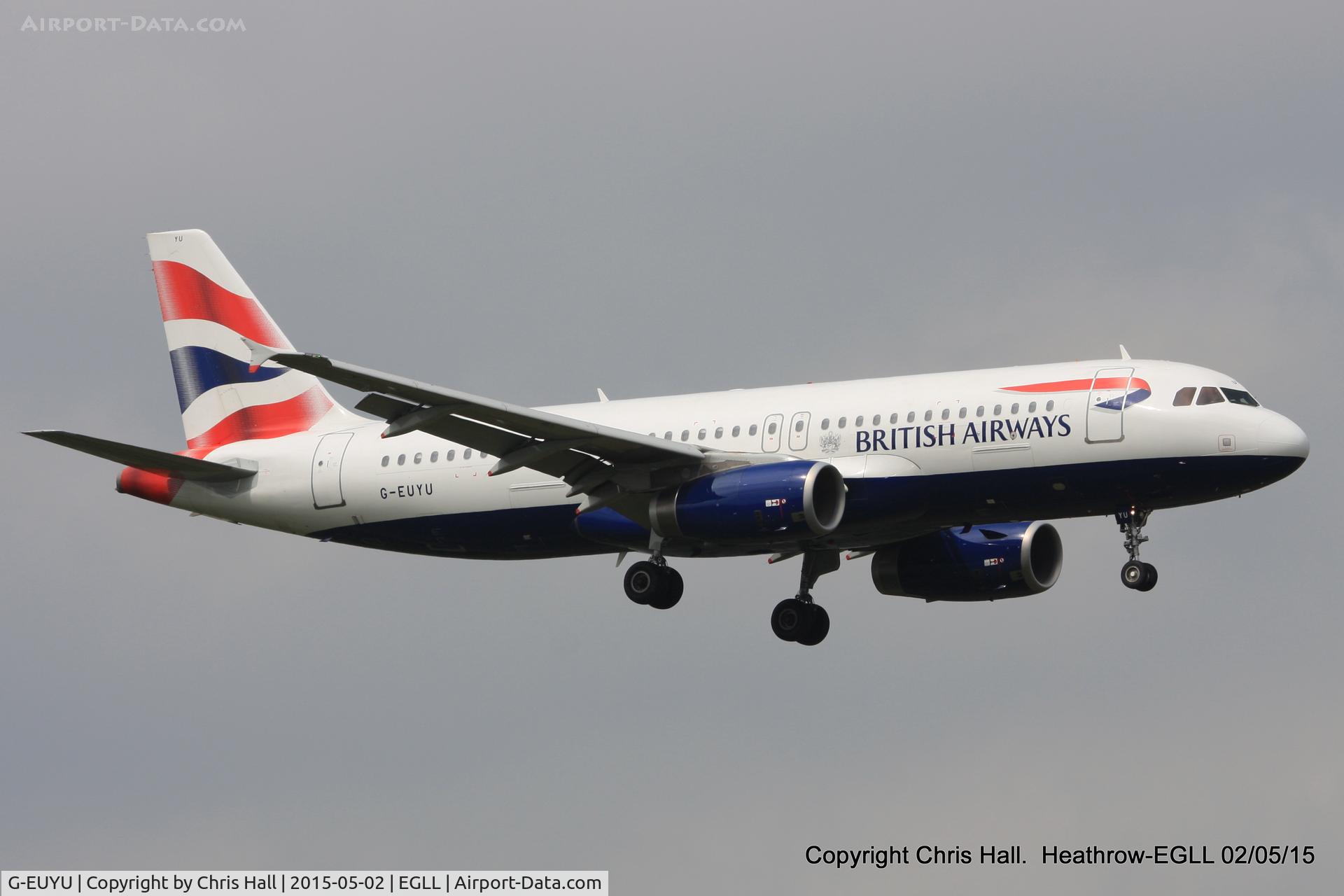 G-EUYU, 2014 Airbus A320-232 C/N 6028, British Airways