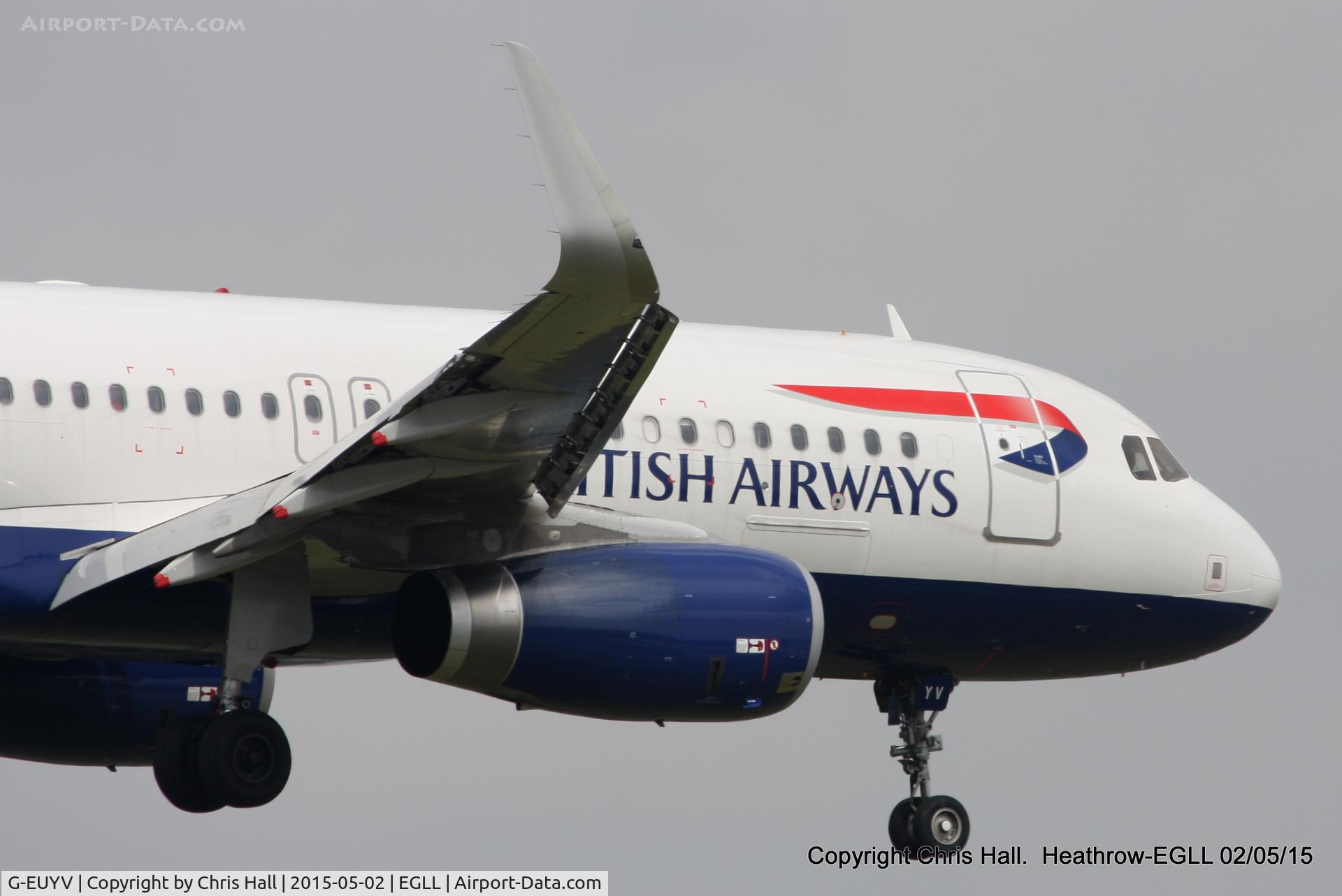 G-EUYV, 2014 Airbus A320-232 C/N 6091, now fitted with Sharklets