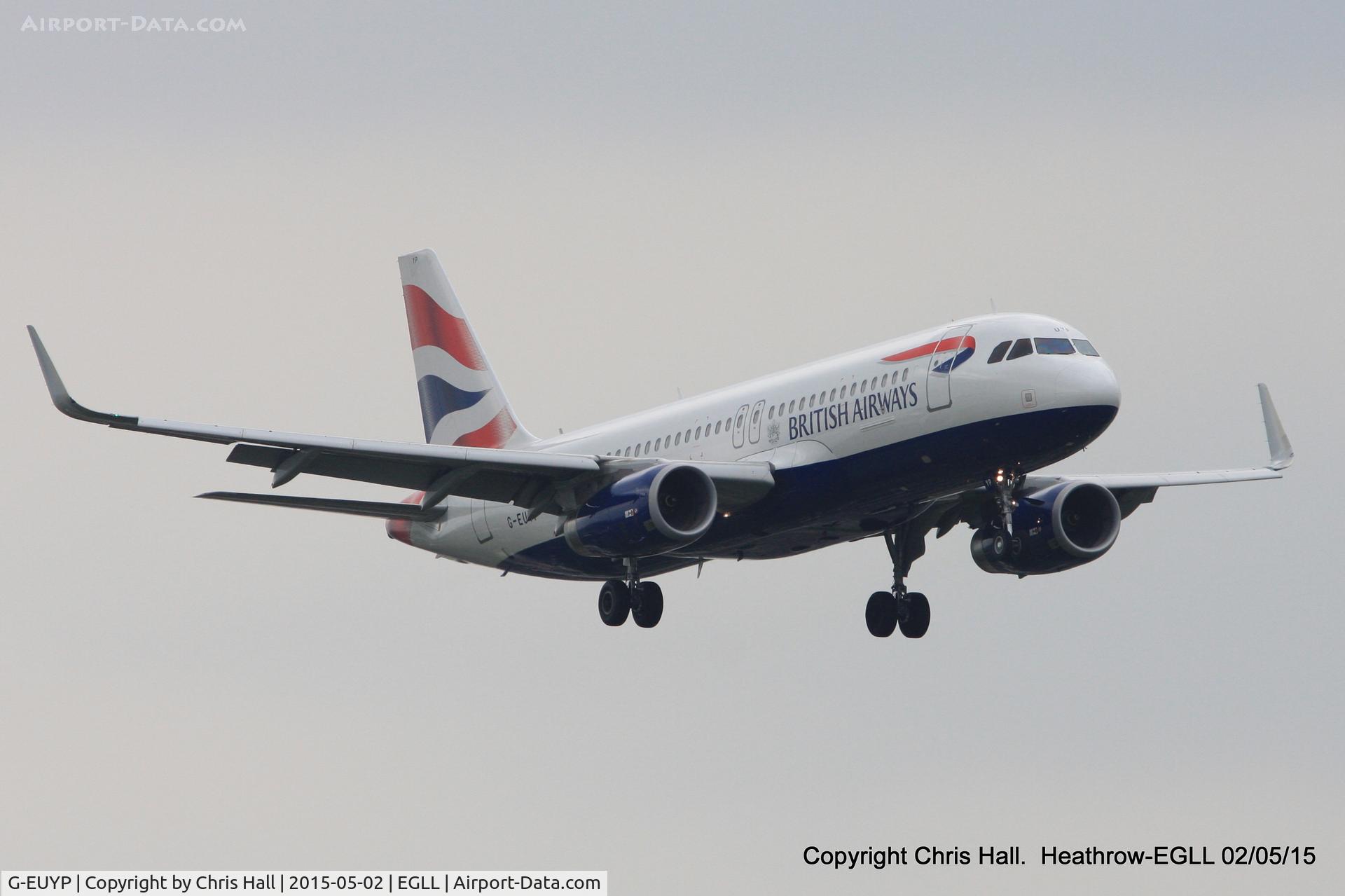 G-EUYP, 2013 Airbus A320-232 C/N 5784, British Airways
