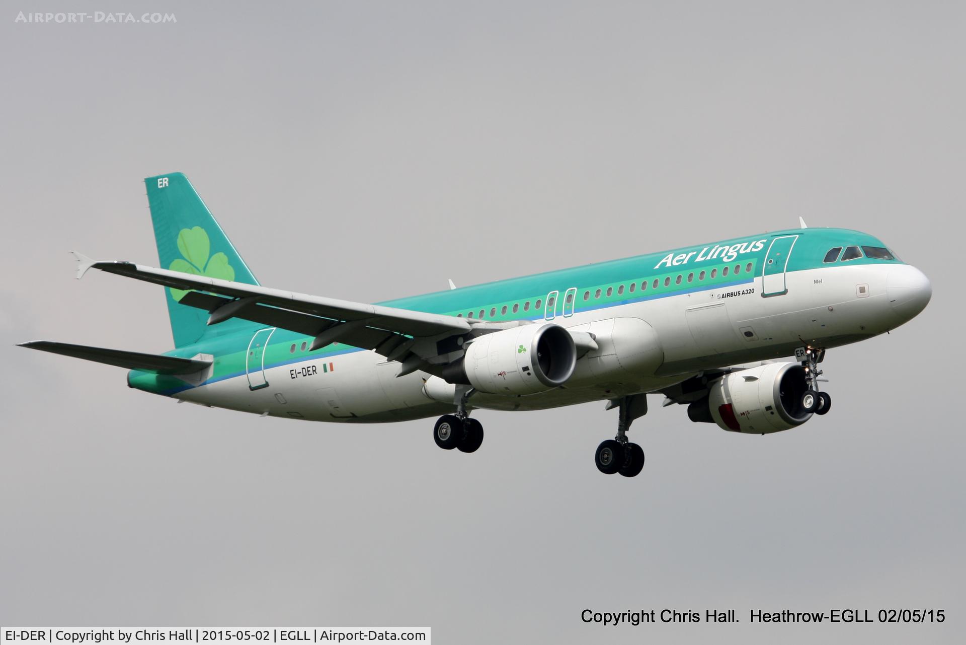 EI-DER, 2005 Airbus A320-214 C/N 2583, Aer Lingus