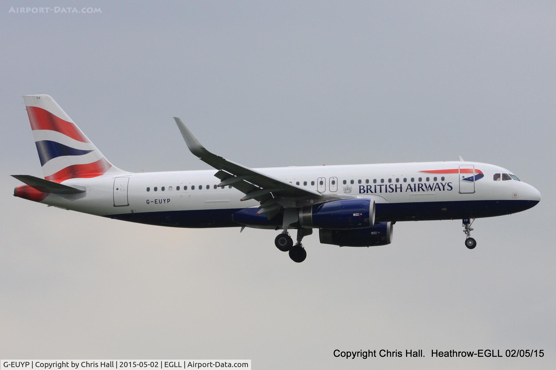 G-EUYP, 2013 Airbus A320-232 C/N 5784, British Airways