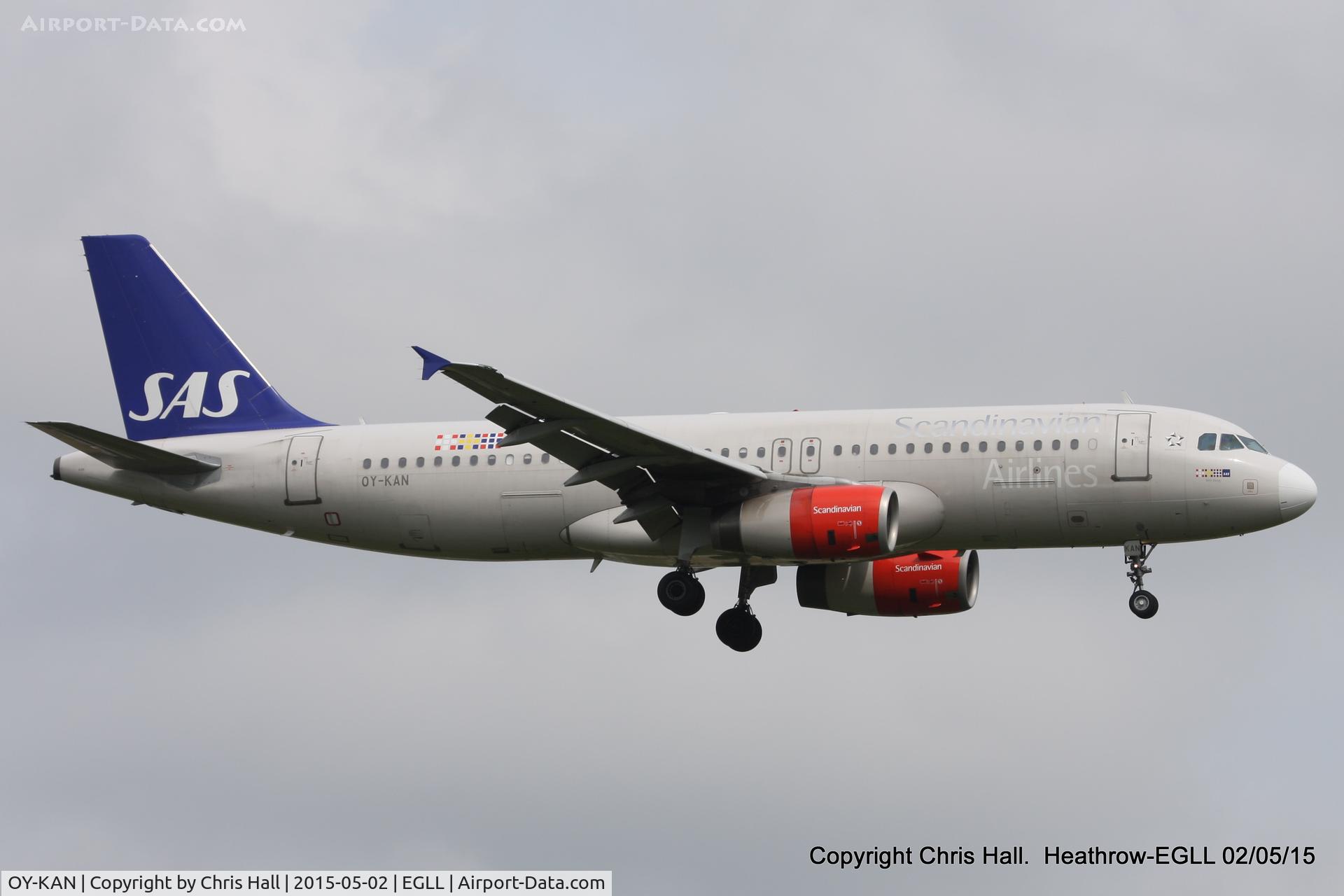 OY-KAN, 2006 Airbus A320-232 C/N 2958, SAS Scandinavian Airlines