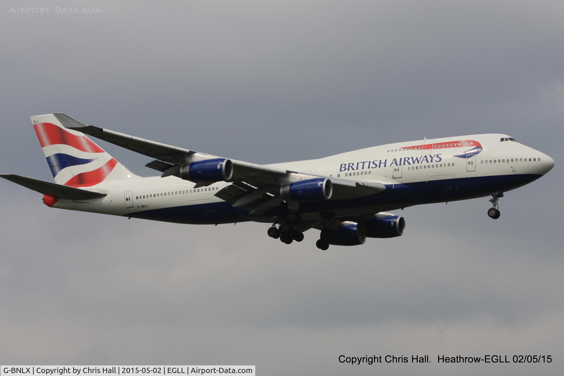 G-BNLX, 1992 Boeing 747-436 C/N 25435, British Airways