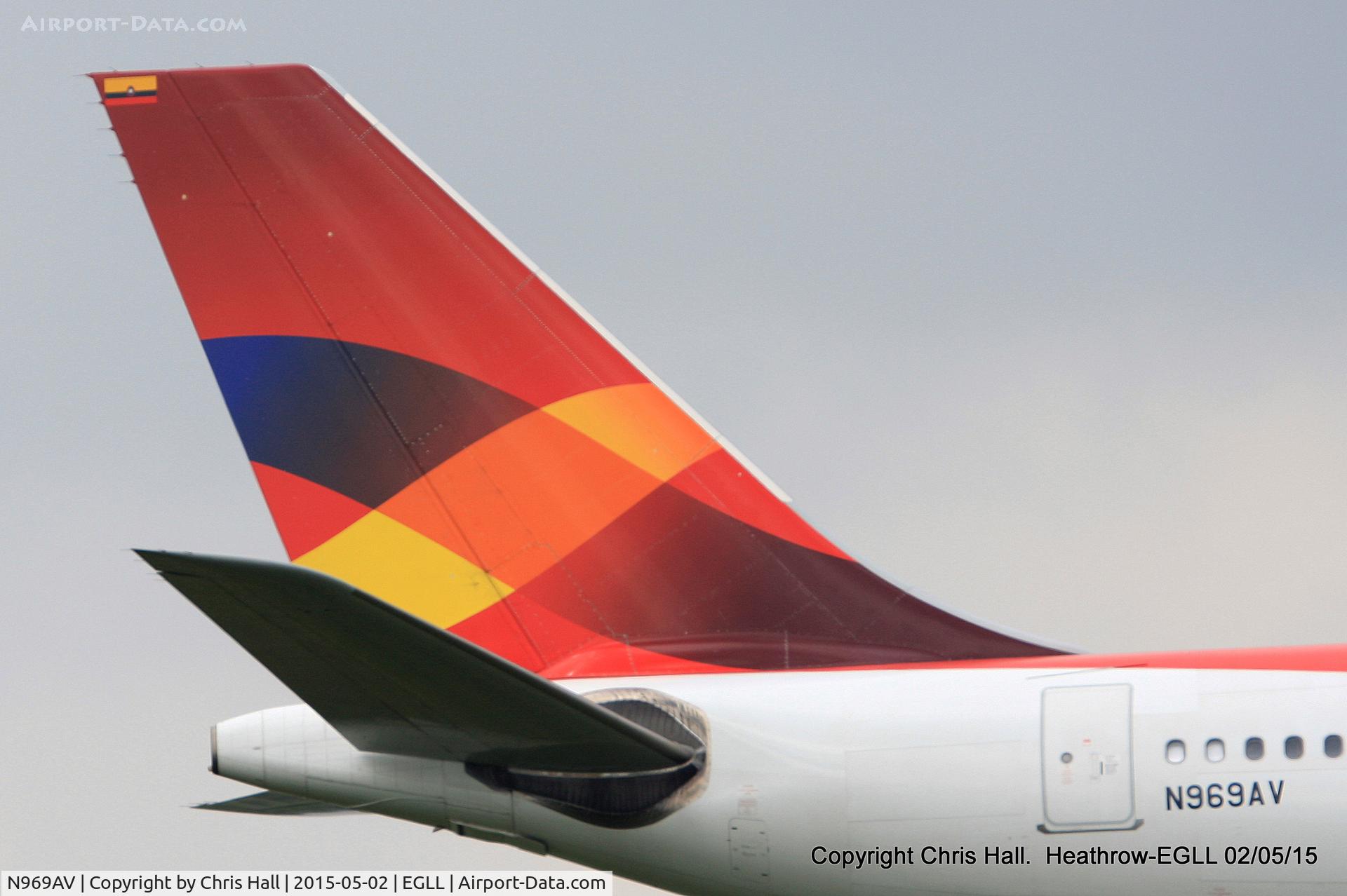 N969AV, 2009 Airbus A330-243 C/N 1016, Avianca