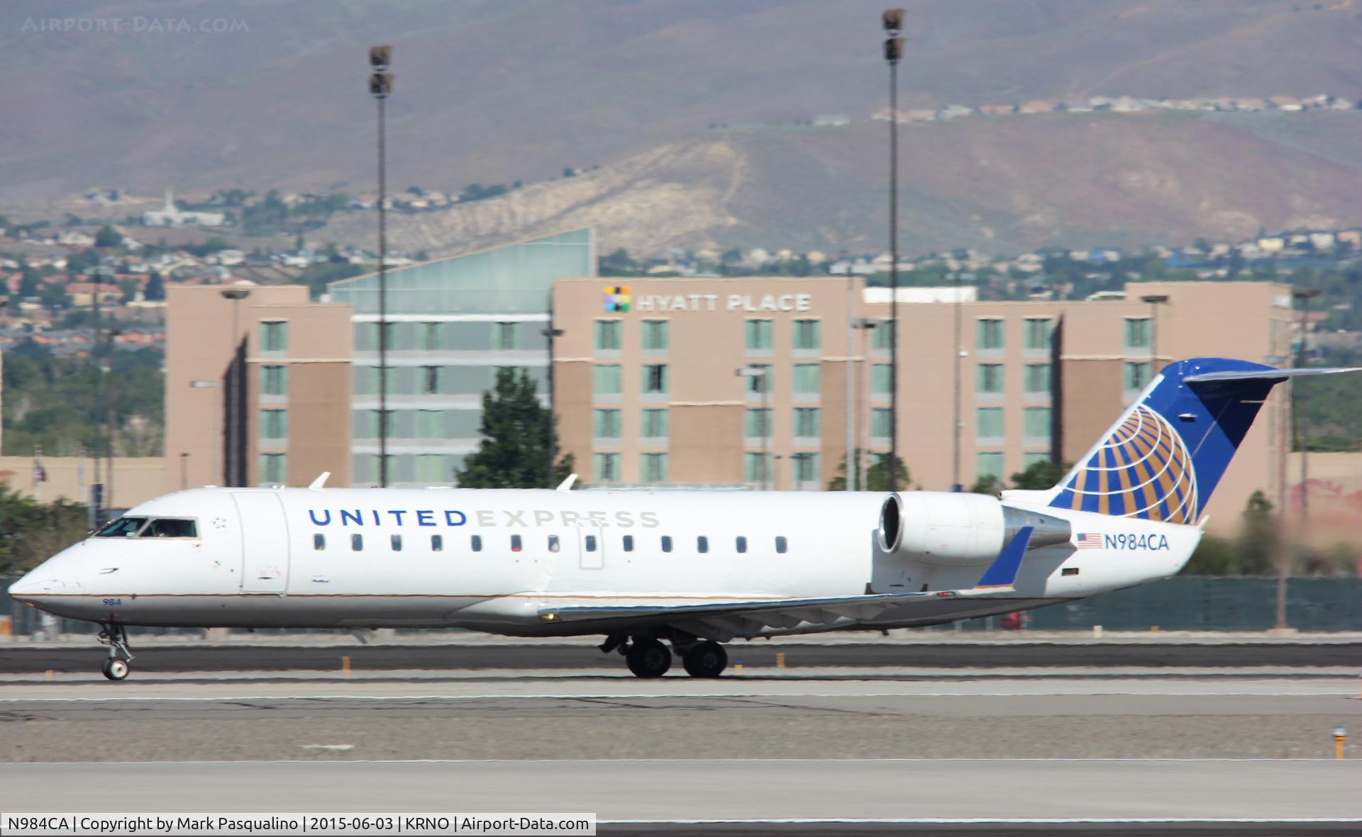 N984CA, 1997 Canadair CRJ-100ER (CL-600-2B19) C/N 7171, CL-600-2B19