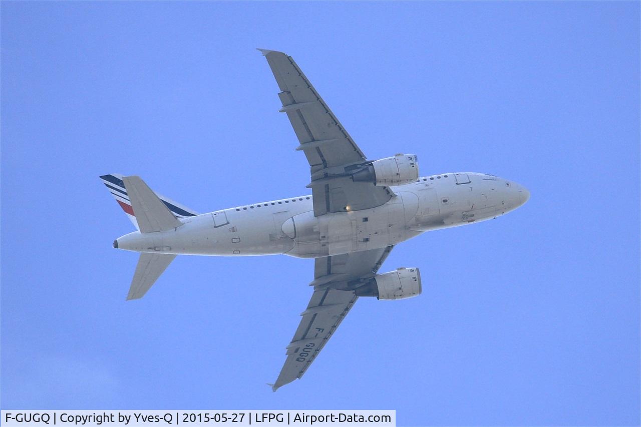 F-GUGQ, 2006 Airbus A318-111 C/N 2972, Airbus A318-111, Take off Rwy 26R, Roissy Charles De Gaulle Airport (LFPG-CDG)