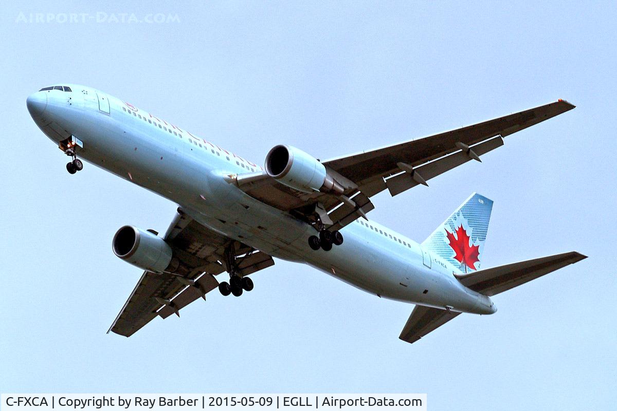 C-FXCA, 1990 Boeing 767-375/ER C/N 24574, Boeing 767-375ER [24574] (Air Canada) Home~G 09/05/2015. On approach 27R.