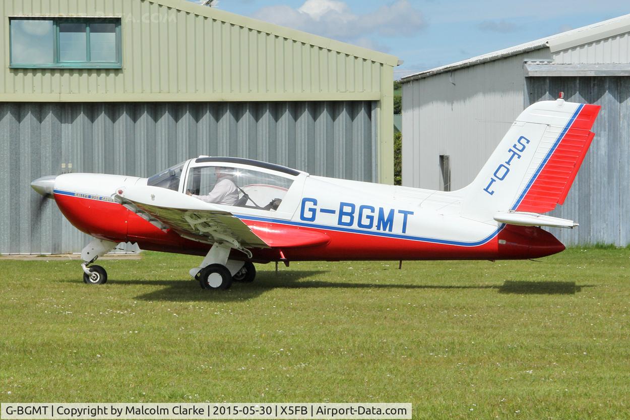 G-BGMT, 1978 Socata Rallye 235E Gabier C/N 13126, Socata Rallye 235E resident at Fishburn Airfield UK, May 30th 2015.