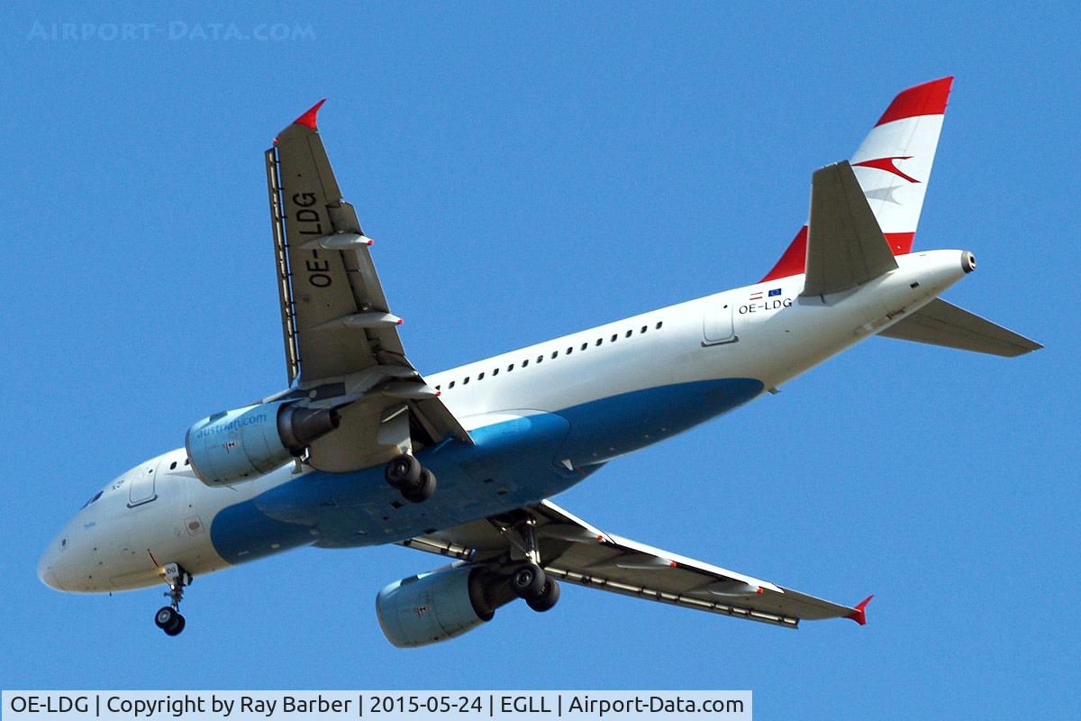 OE-LDG, 2006 Airbus A319-112 C/N 2652, Airbus A319-112 [2652] (Austrian Airlines) Home~G 24/05/2015. On approach 27R.