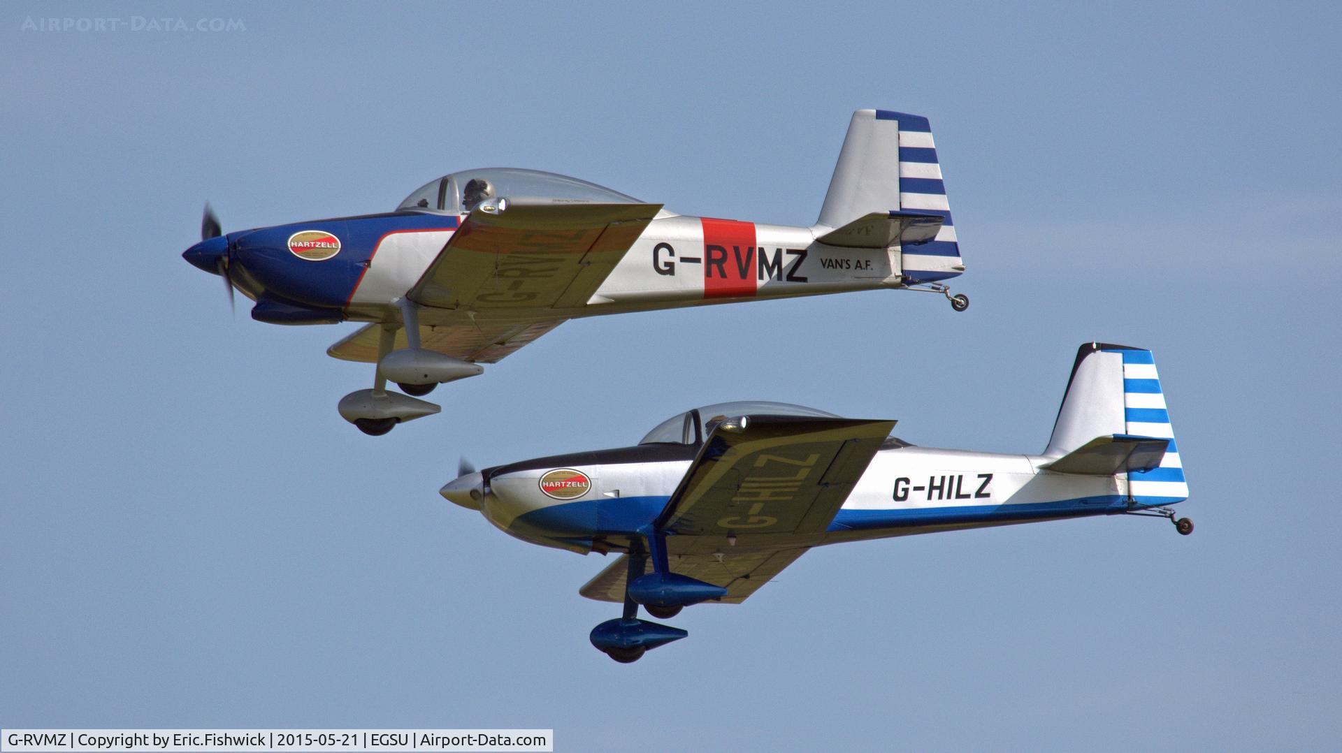 G-RVMZ, 2001 Vans RV-8 C/N PFA 303-13395, 5. The RV8tors preparing for The IWM VE Day Anniversary Air Show, May 2015.