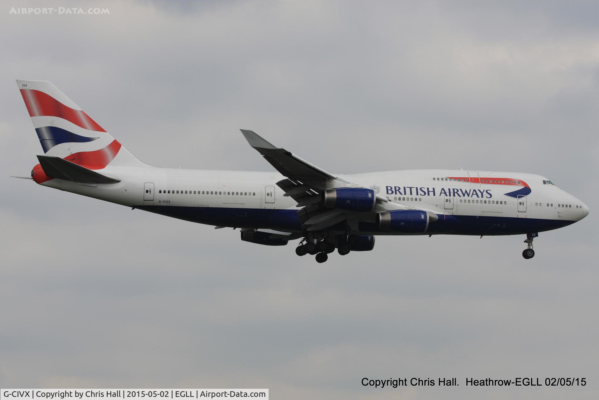 G-CIVX, 1998 Boeing 747-436 C/N 28852, British Airways
