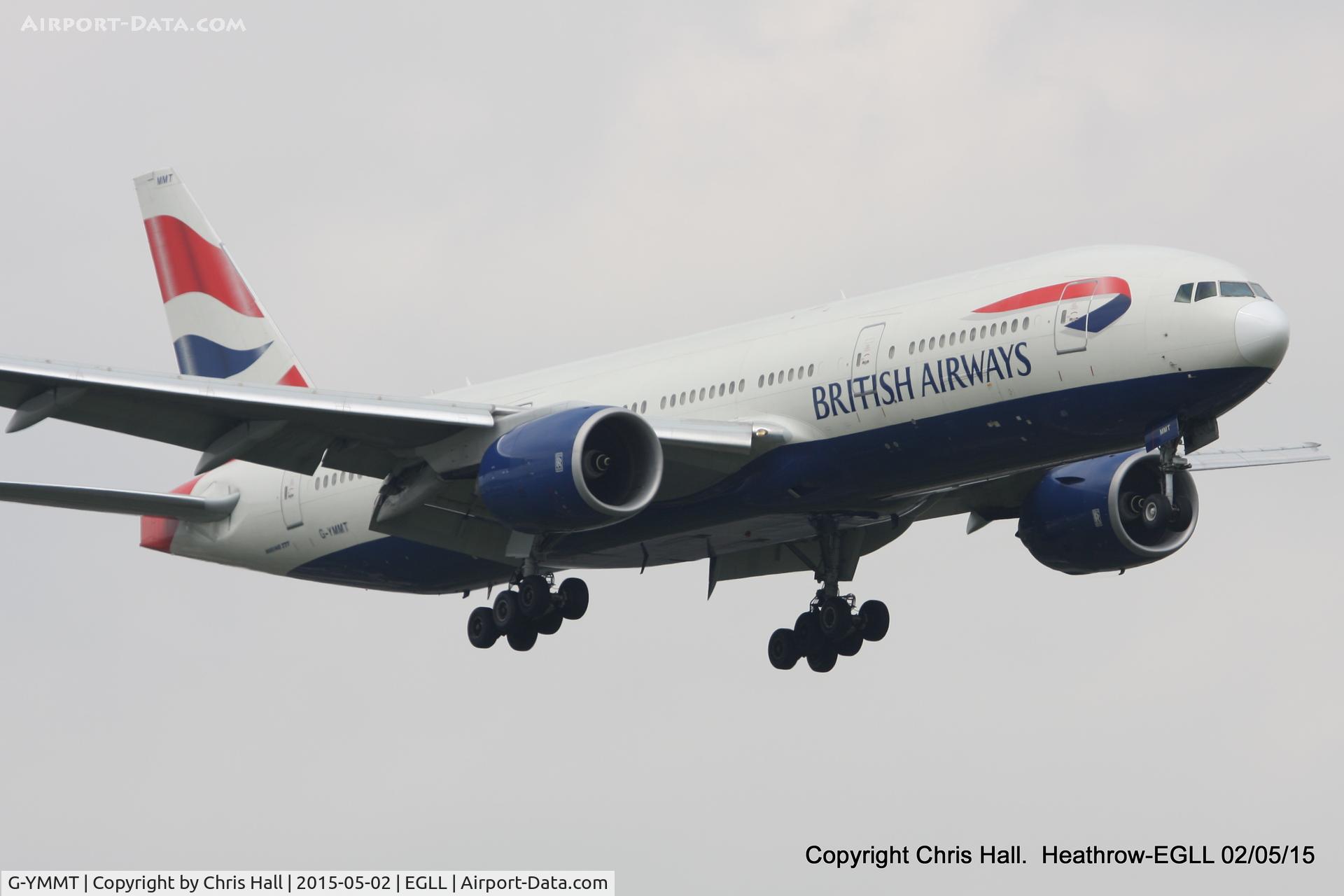 G-YMMT, 2009 Boeing 777-236/ER C/N 36518, British Airways