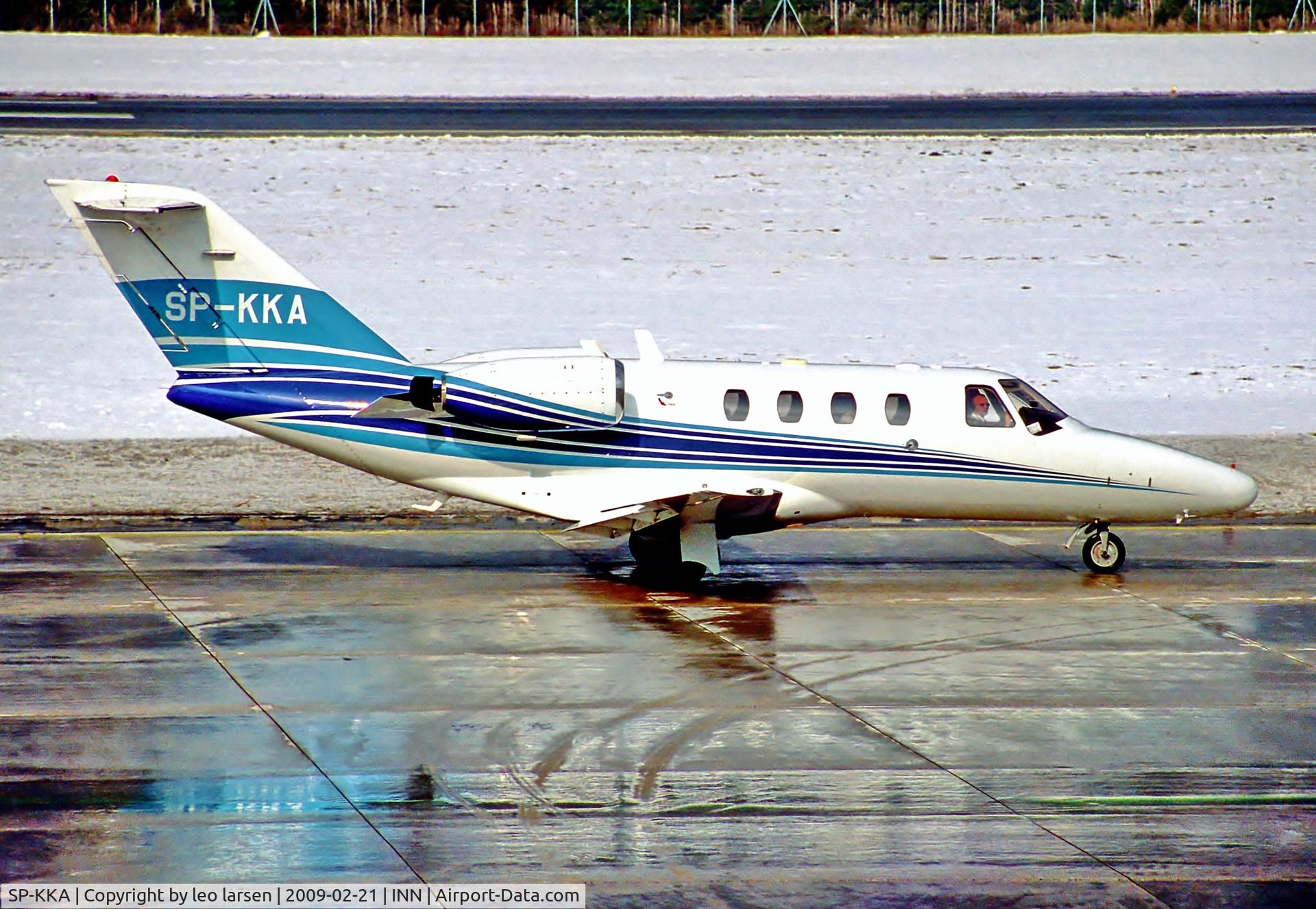 SP-KKA, 2005 Cessna 525 CitationJet CJ1 C/N 525-0550, Innsbruck 21.2.09