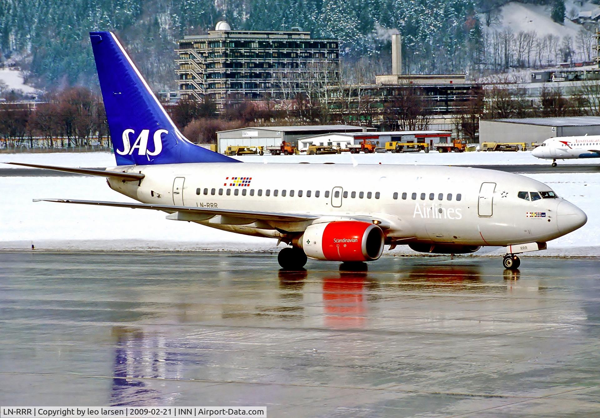 LN-RRR, 1999 Boeing 737-683 C/N 28309, Innsbruck 21.2.09