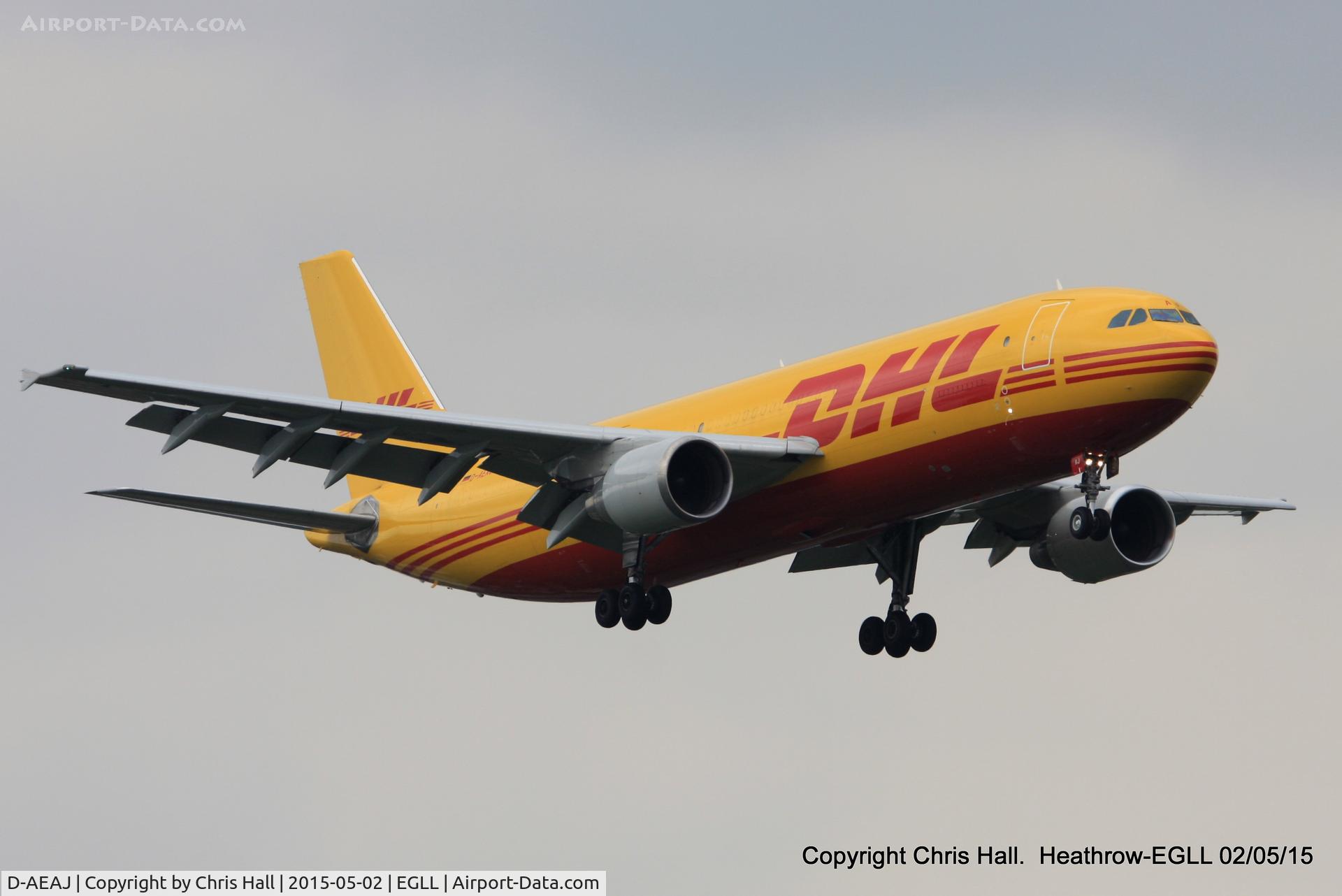 D-AEAJ, 1992 Airbus A300B4-622R(F) C/N 641, DHL