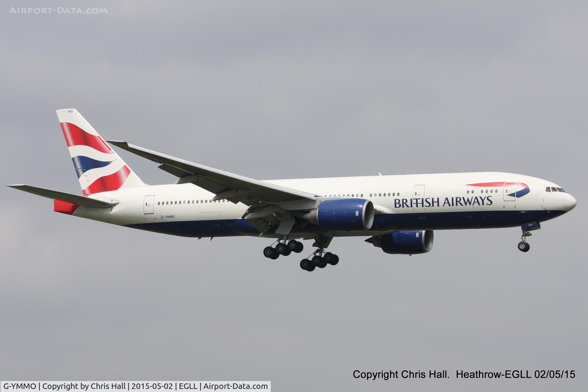 G-YMMO, 2001 Boeing 777-236 C/N 30317, British Airways