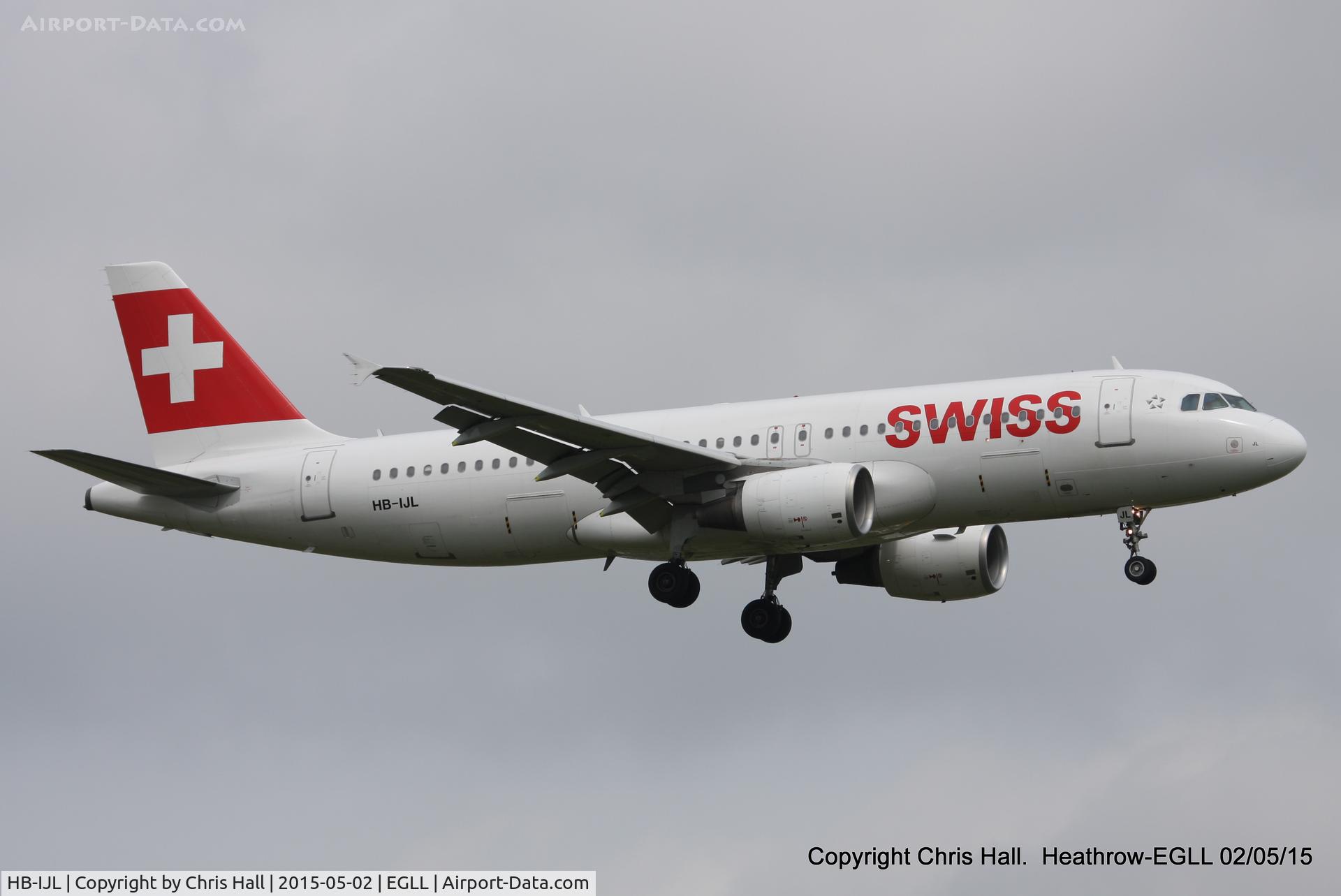 HB-IJL, 1996 Airbus A320-214 C/N 603, Swiss