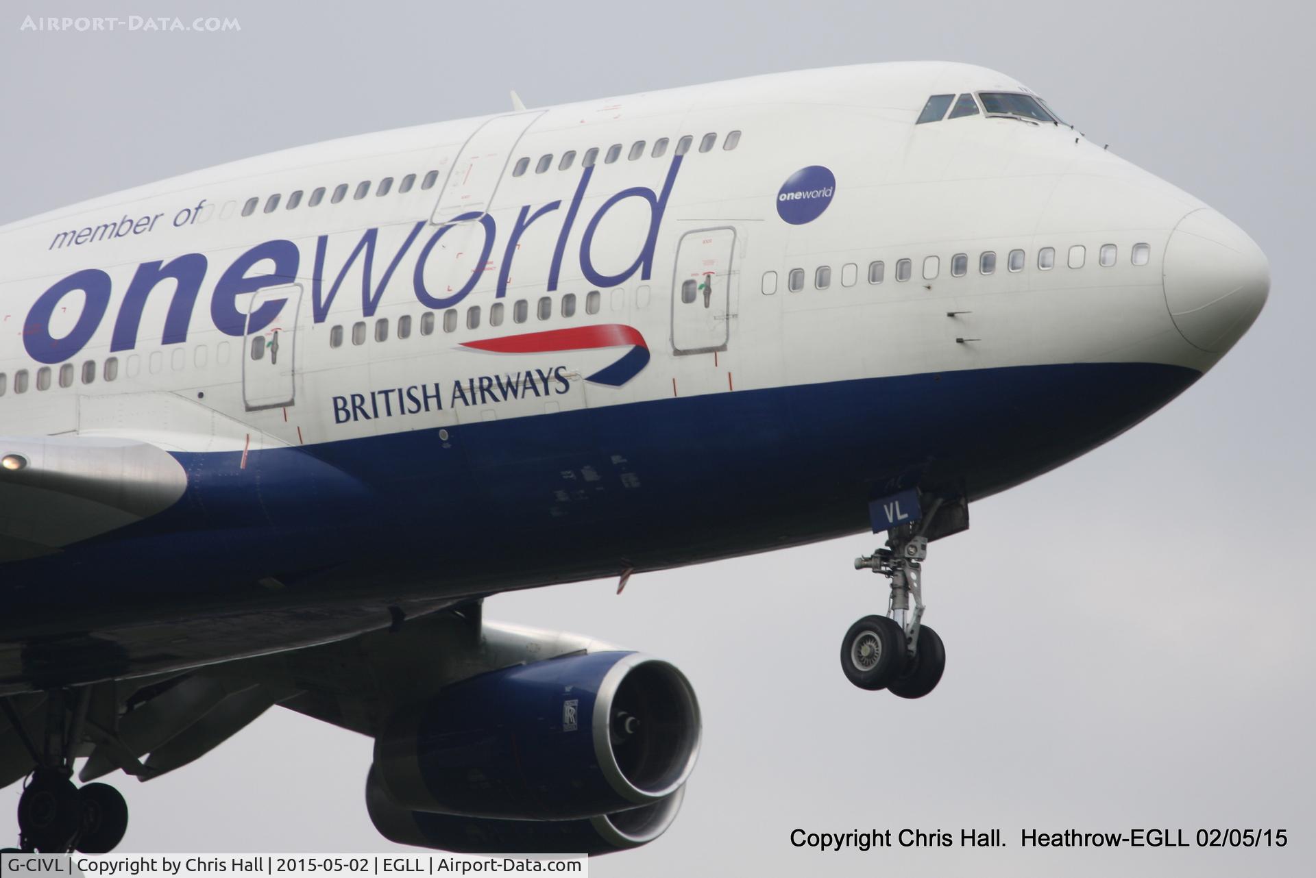 G-CIVL, 1997 Boeing 747-436 C/N 27478, British Airways