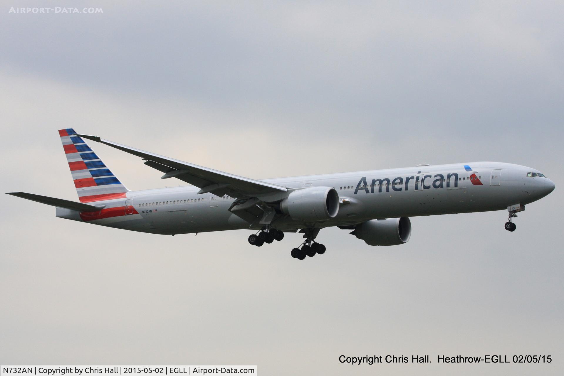 N732AN, 2014 Boeing 777-323/ER C/N 31549, American Airlines