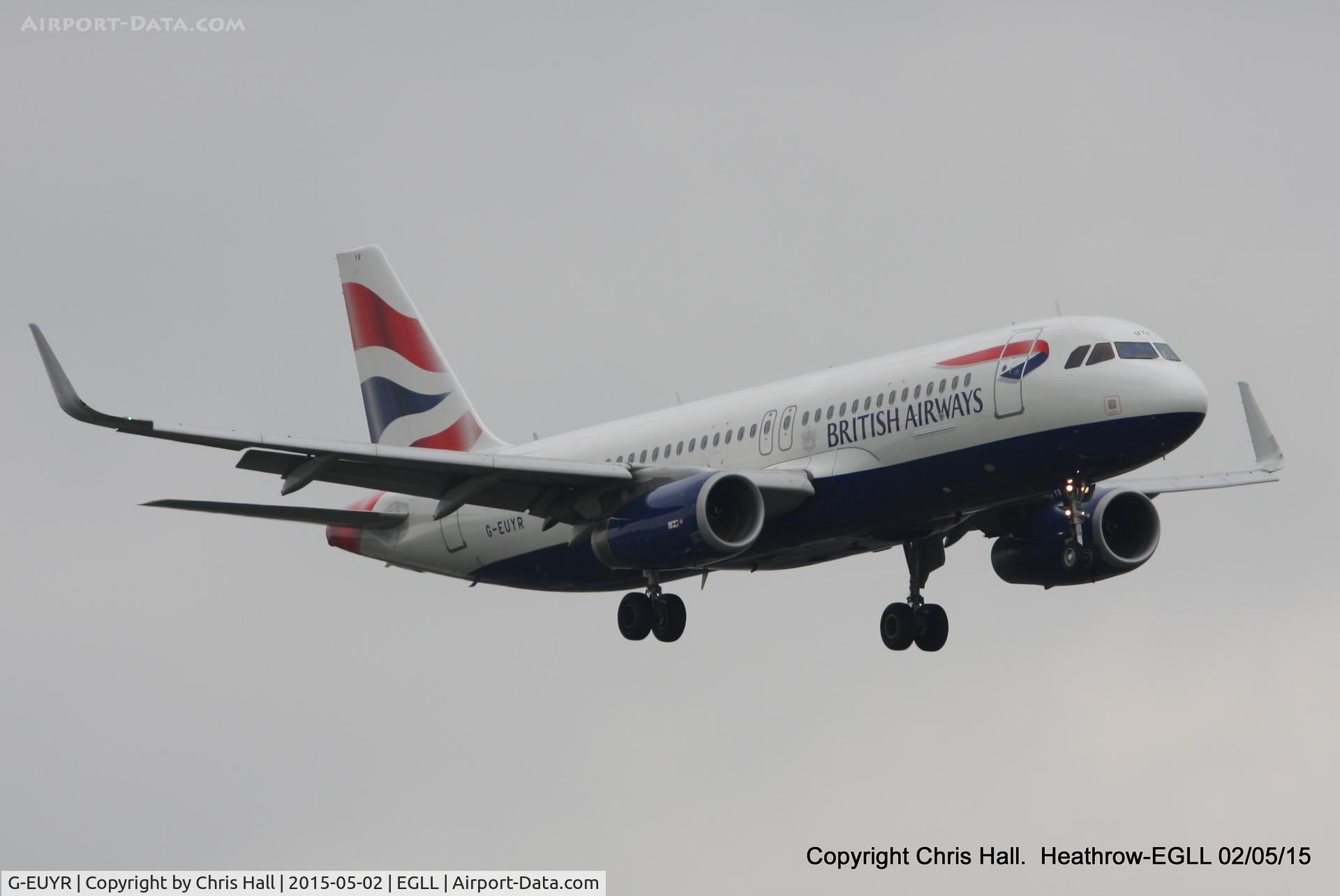 G-EUYR, 2013 Airbus A320-232 C/N 5856, British Airways