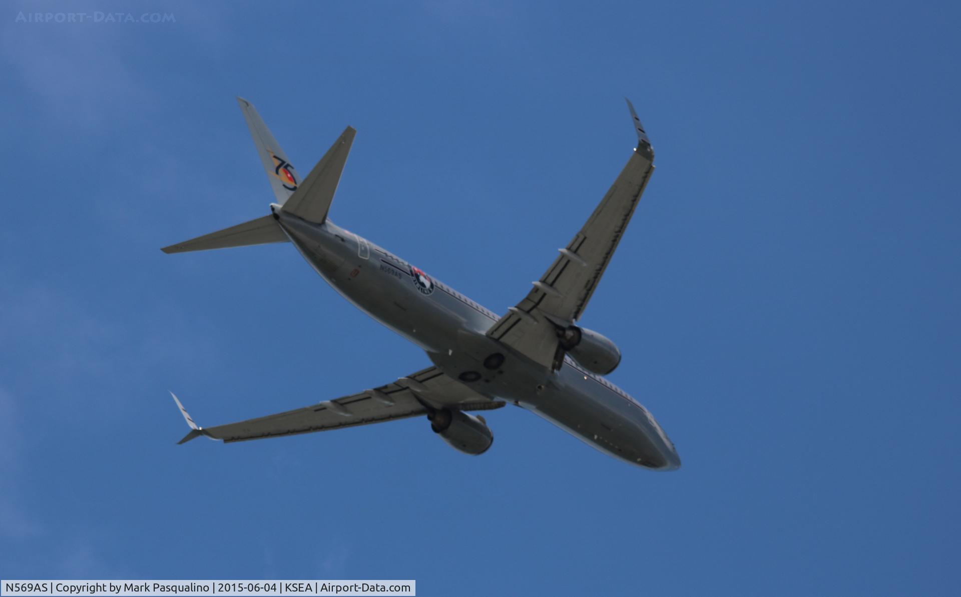 N569AS, 2007 Boeing 737-890 C/N 35184, Boeing 737-800