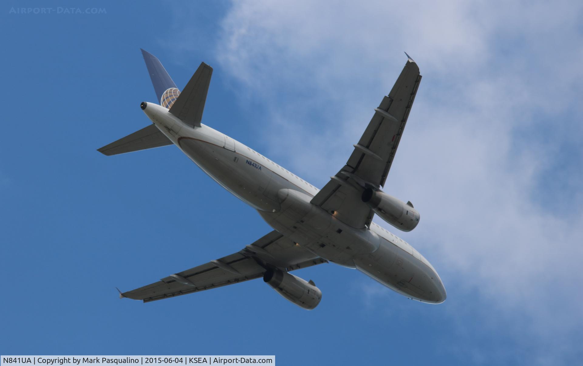 N841UA, 2001 Airbus A319-131 C/N 1545, Airbus A319