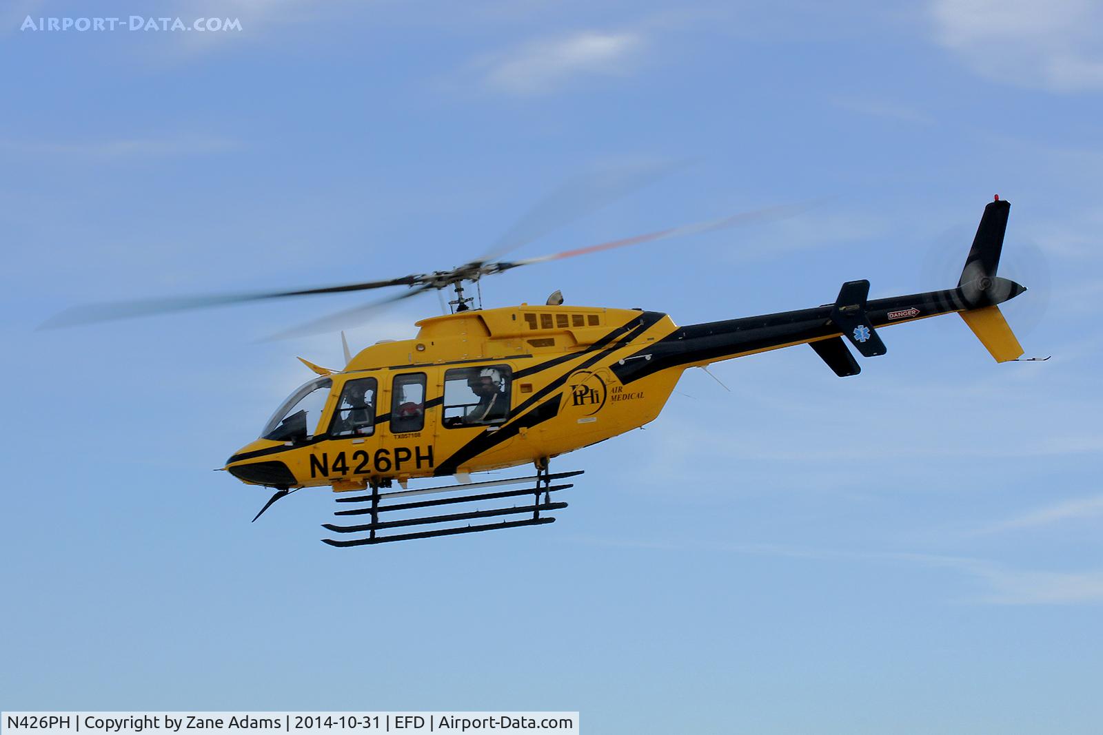 N426PH, 2007 Bell 407 C/N 53751, At the 2015 Wings Over Houston Airshow