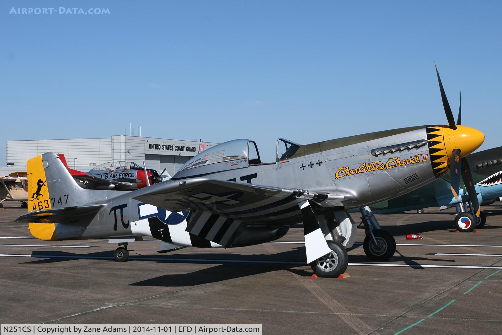 N251CS, North American F-51D Mustang C/N 44-74977N, At the 2015 Wings Over Houston Airshow