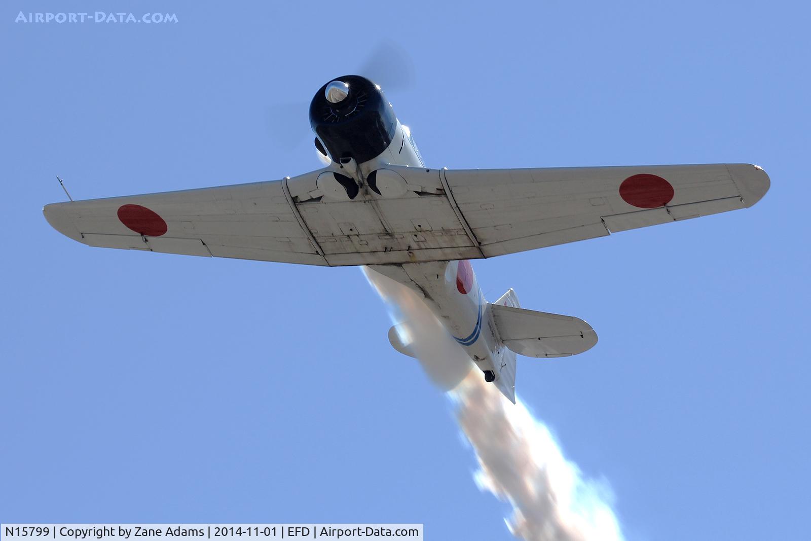 N15799, 1945 Canadian Car & Foundry Harvard MK IV C/N CCF4-117, Tora Tora Tora at the 2015 Wings Over Houston Airshow