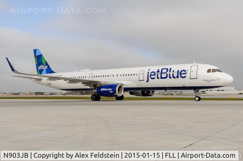 N903JB, 2013 Airbus A321-231 C/N 5783, Ft. Lauderdale