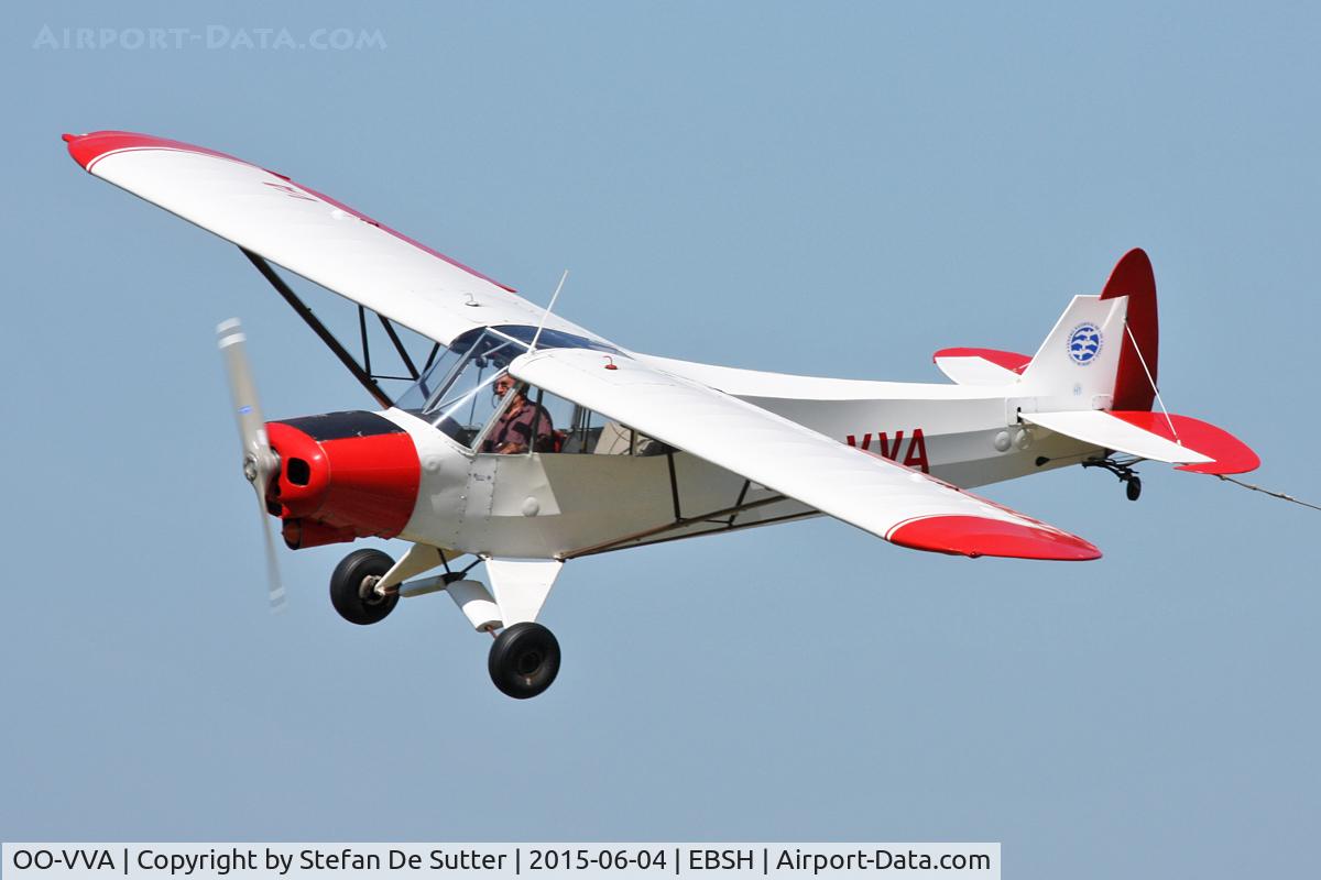 OO-VVA, 1965 Piper PA-18-150 Super Cub C/N 18-8281, @ EBSH.