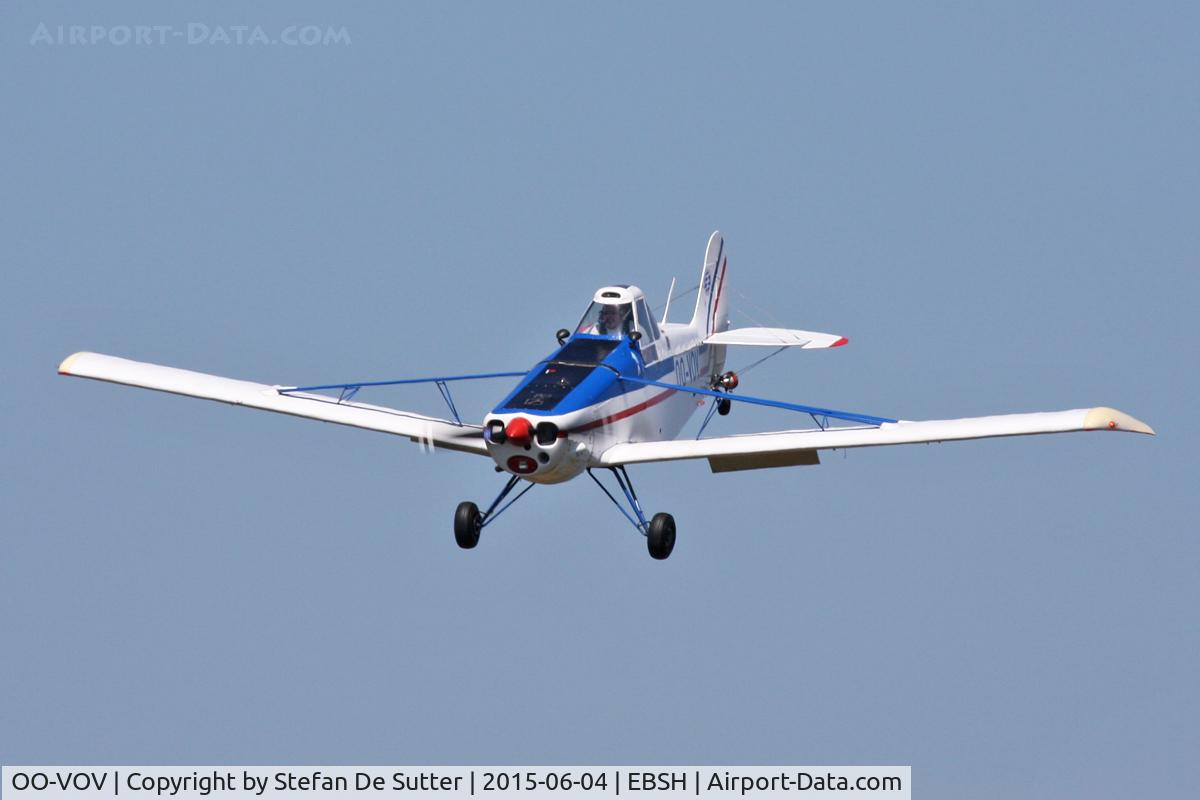 OO-VOV, Piper PA-25-235 Pawnee C/N 25-4340, @ EBSH.