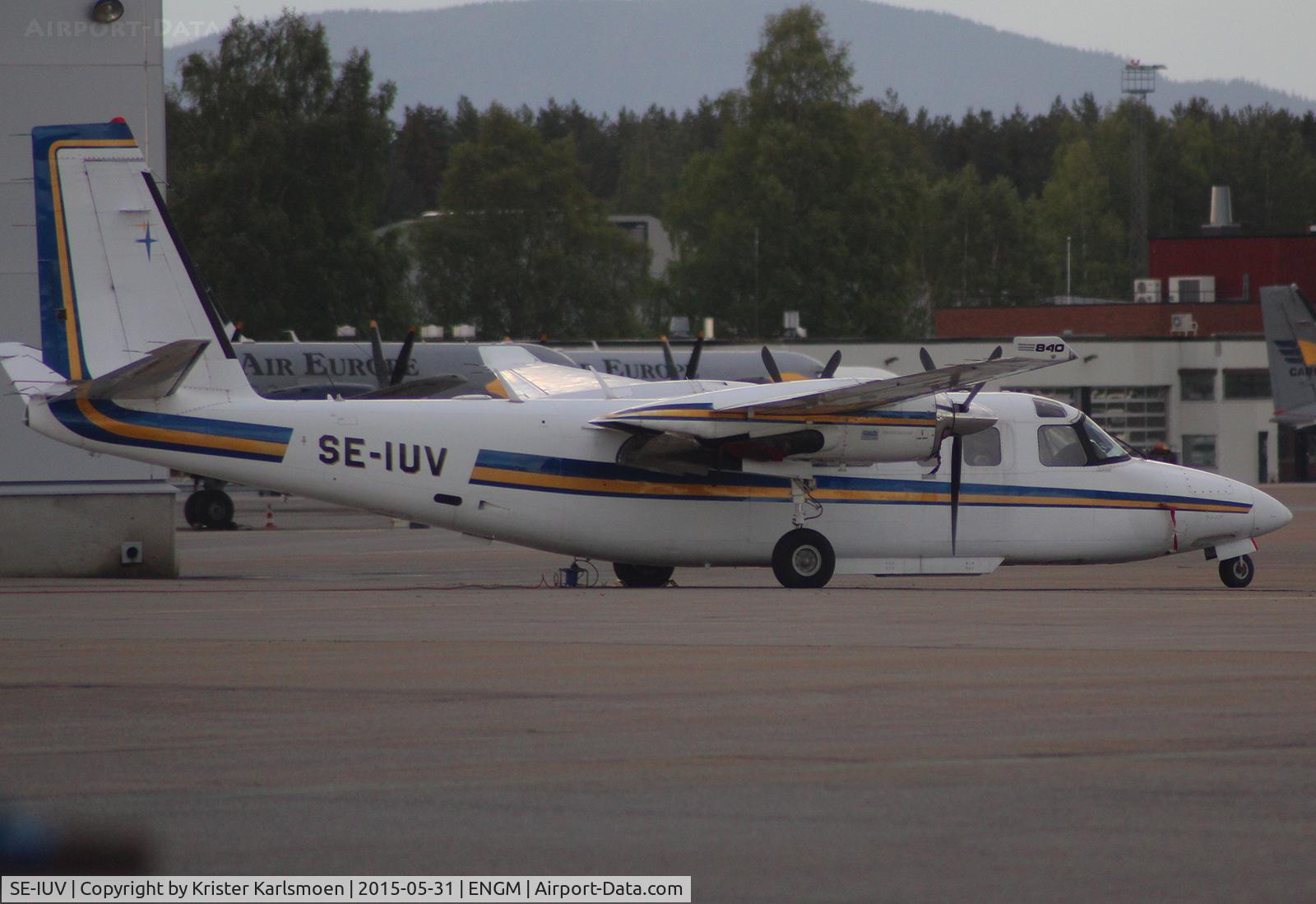 SE-IUV, 1981 Rockwell 690C Jetprop 840 C/N 11681, Based for the moment.